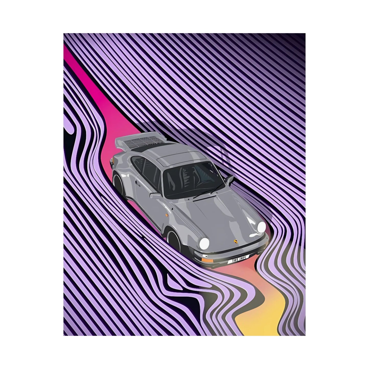 Tame Porsche 911 Poster