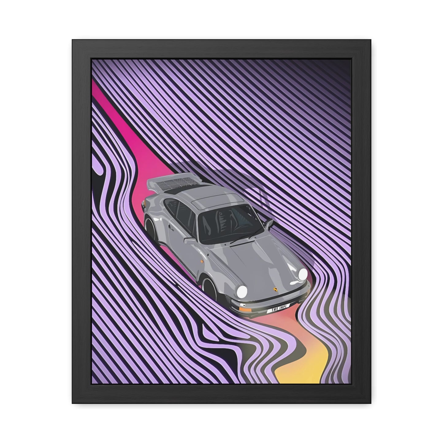 Tame Porsche 911 Framed Poster