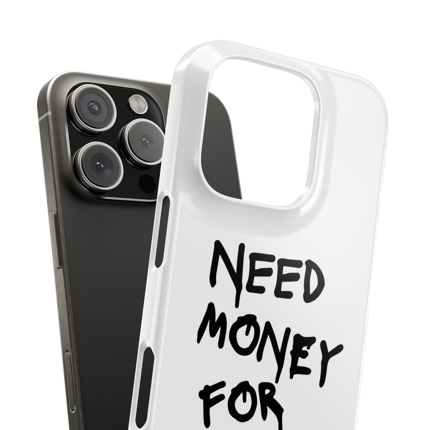 Need Money for Porsche iPhone Case White