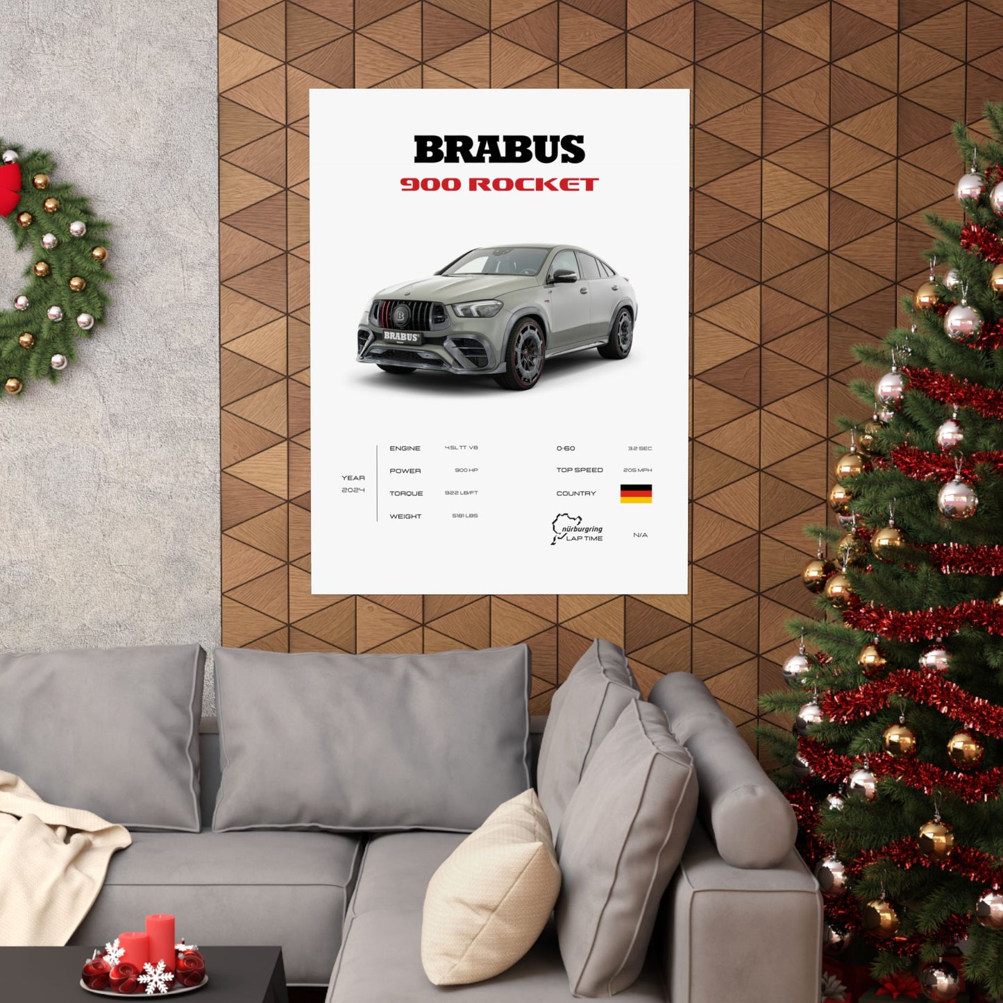Brabus 900 Rocket Poster