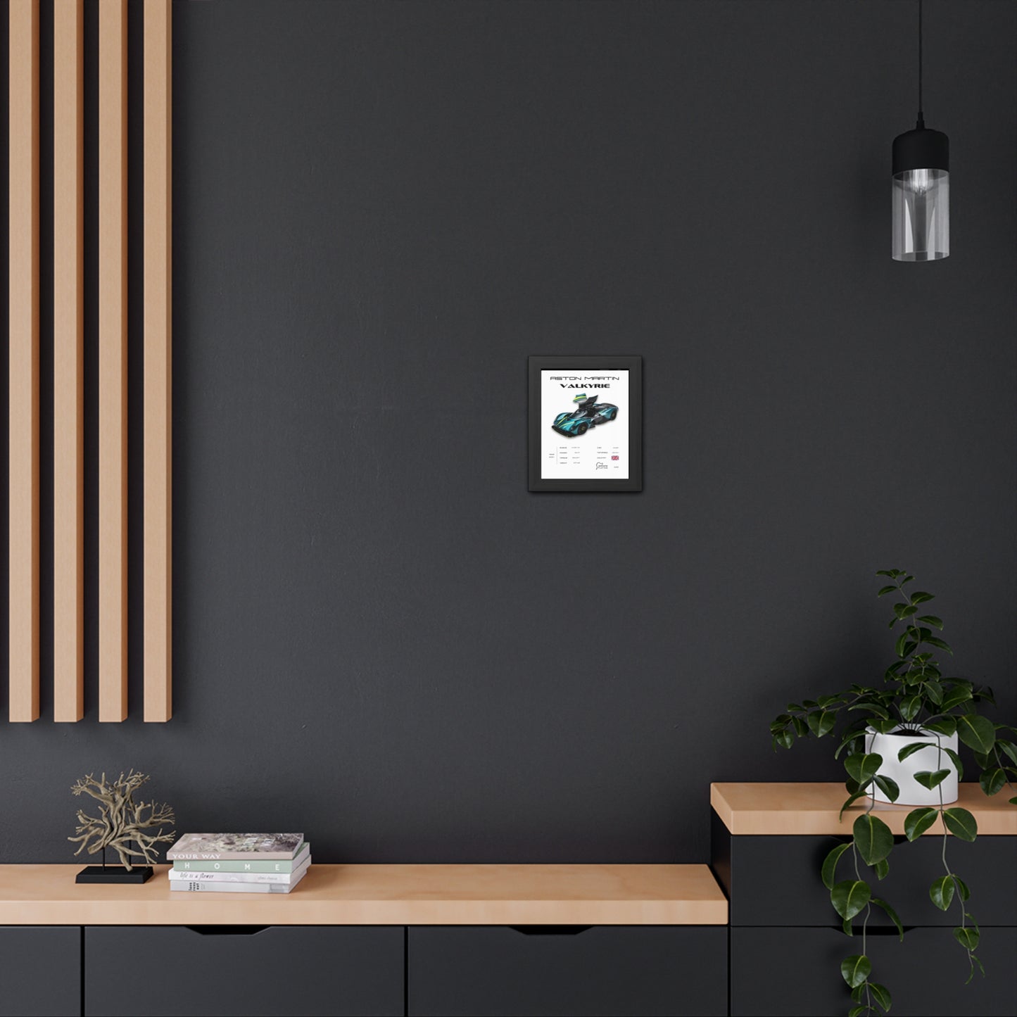 Aston Martin Valkyrie Framed Poster