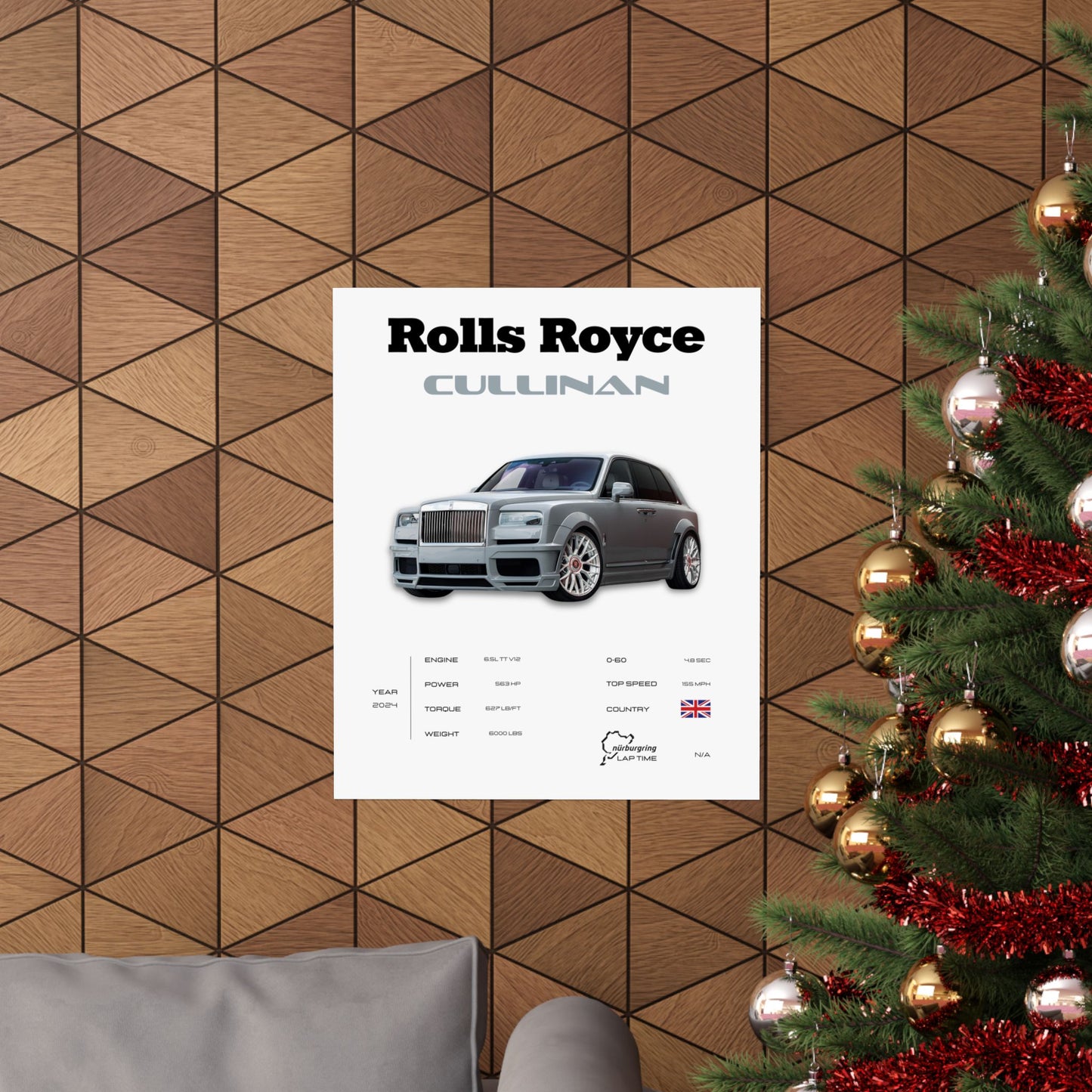 Rolls Royce Cullinan Poster