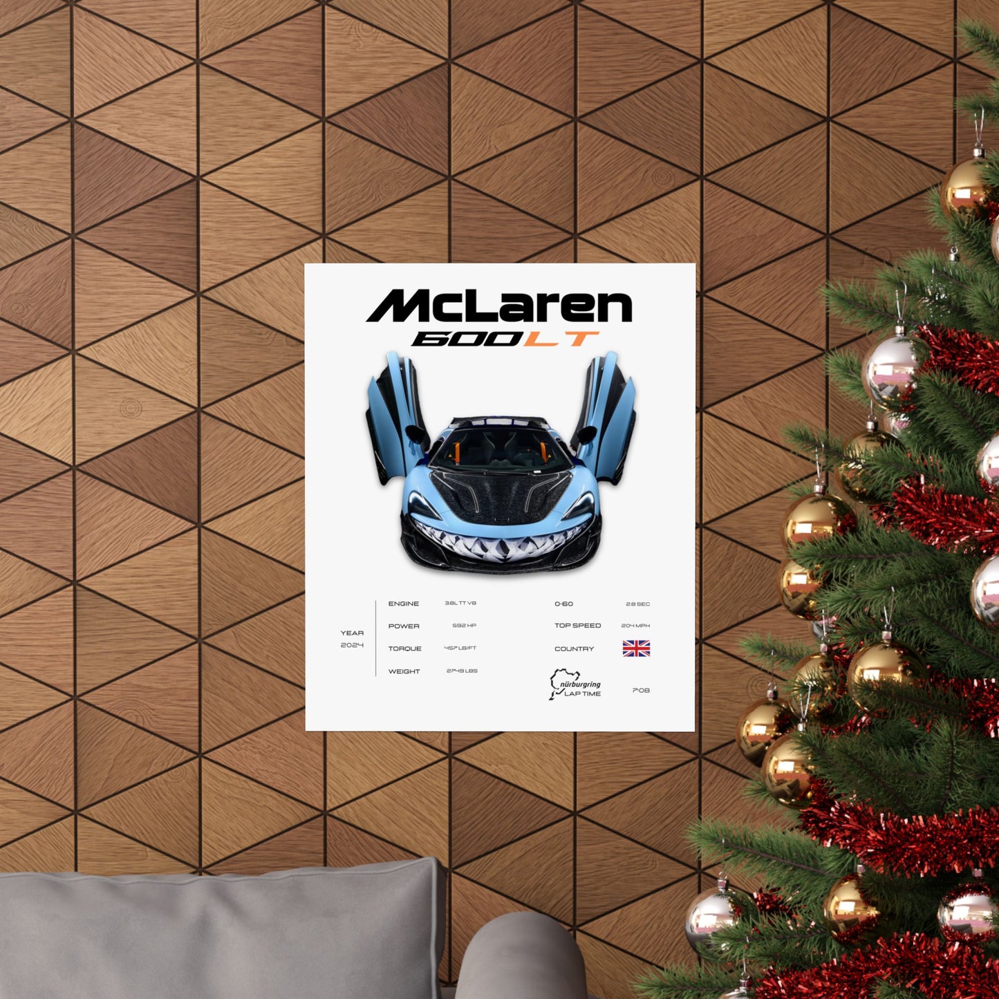 McLaren 600LT Poster