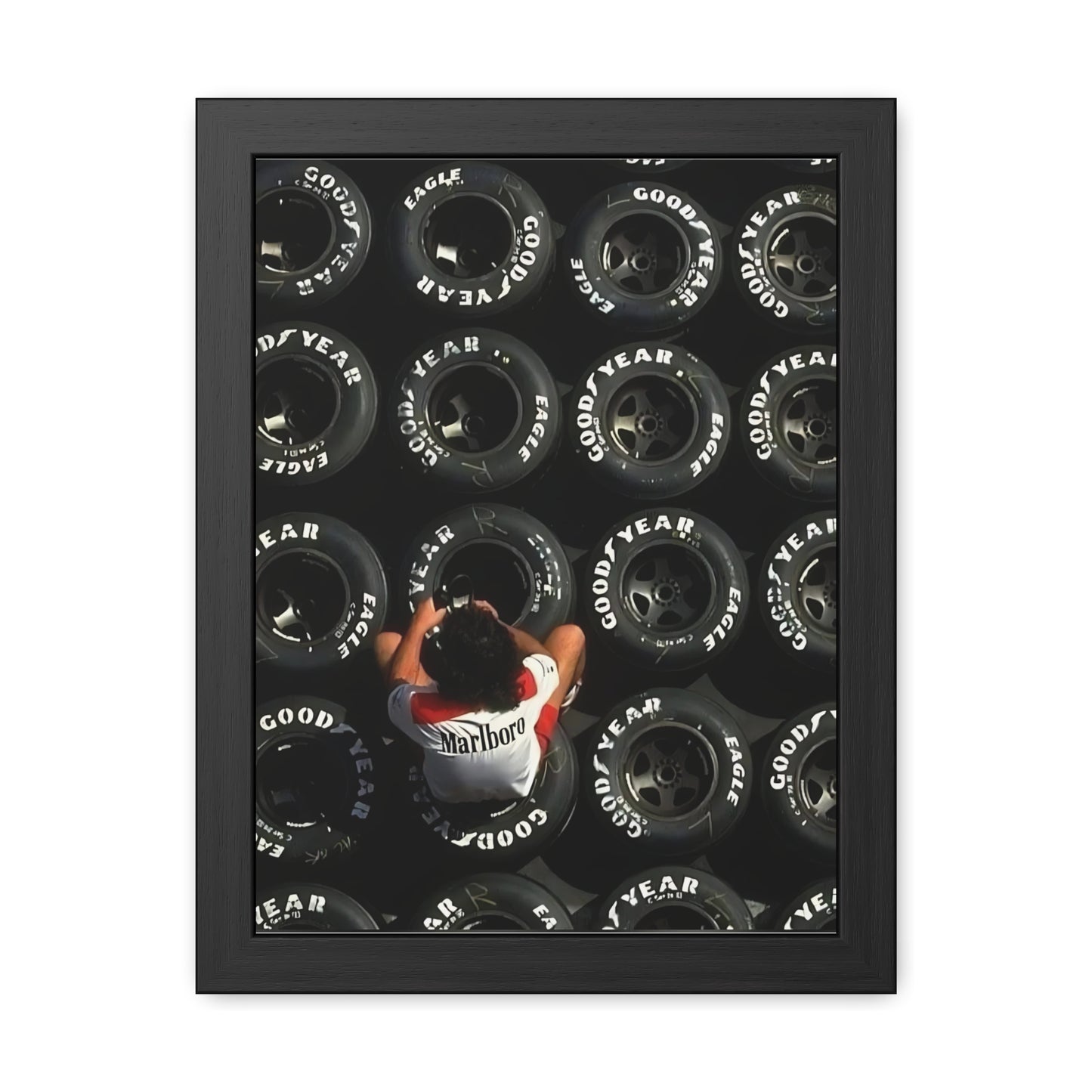 Malboro X Goodyear Framed Poster