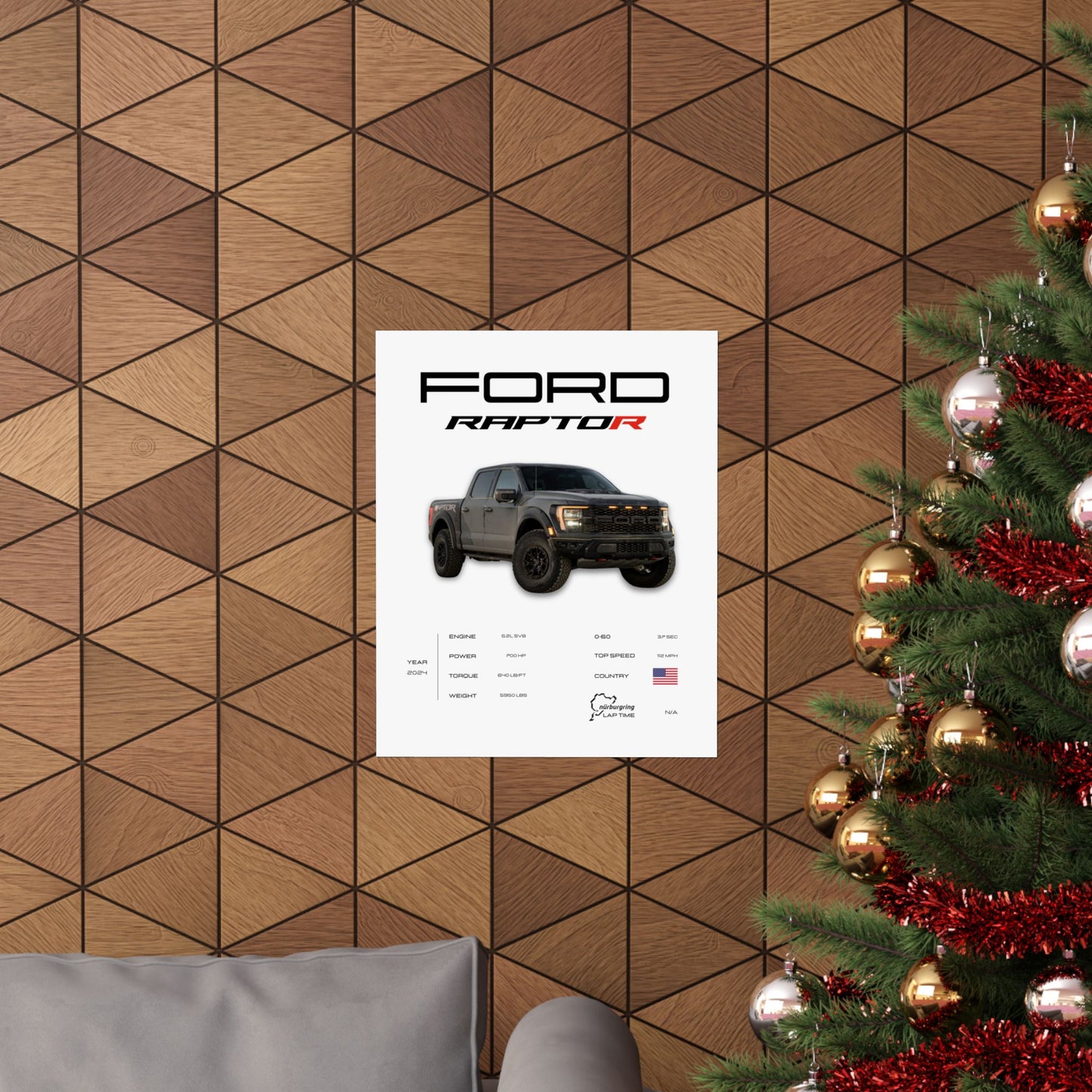 Ford Raptor Poster
