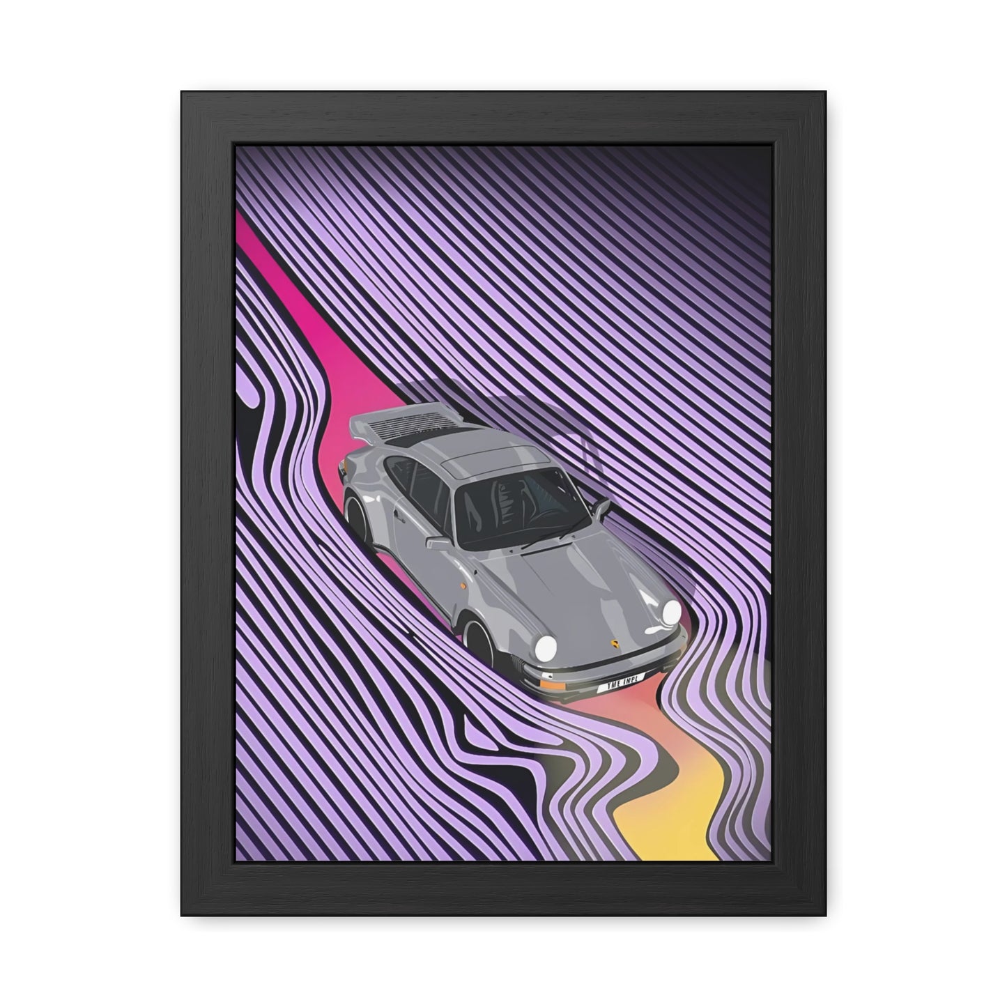 Tame Porsche 911 Framed Poster