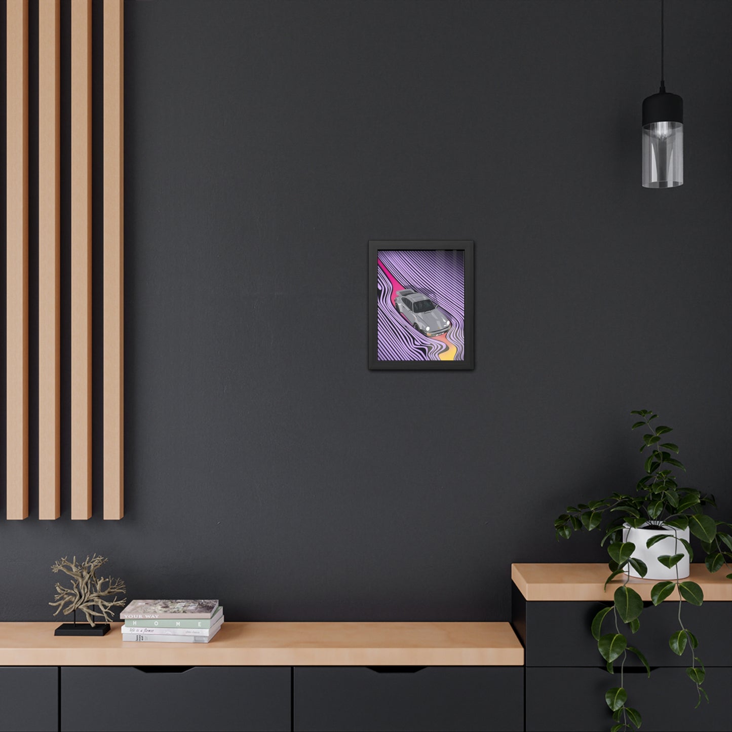 Tame Porsche 911 Framed Poster
