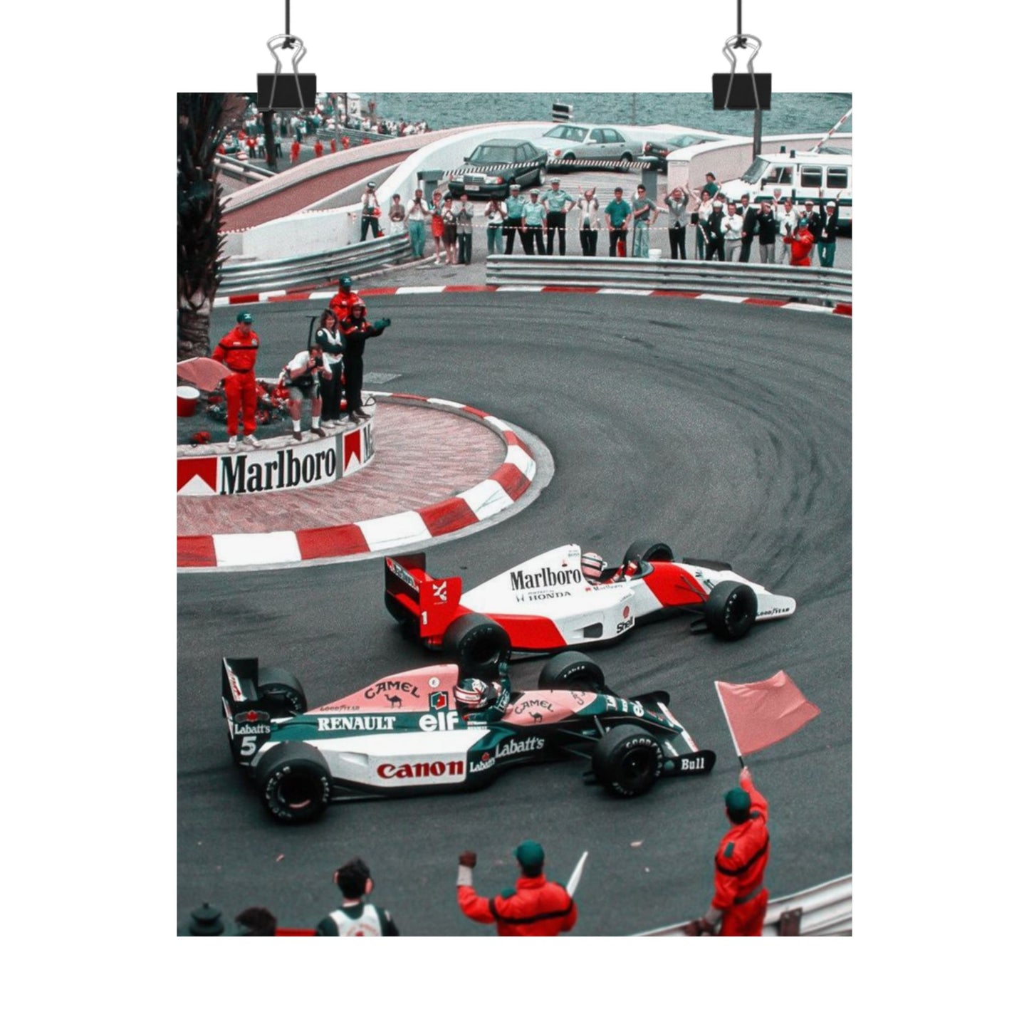 Vintage Monaco F1 Poster