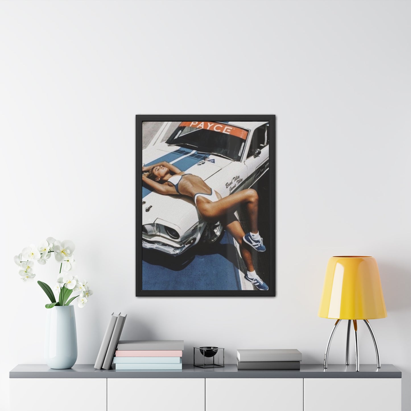 Vintage Mustang Framed Poster