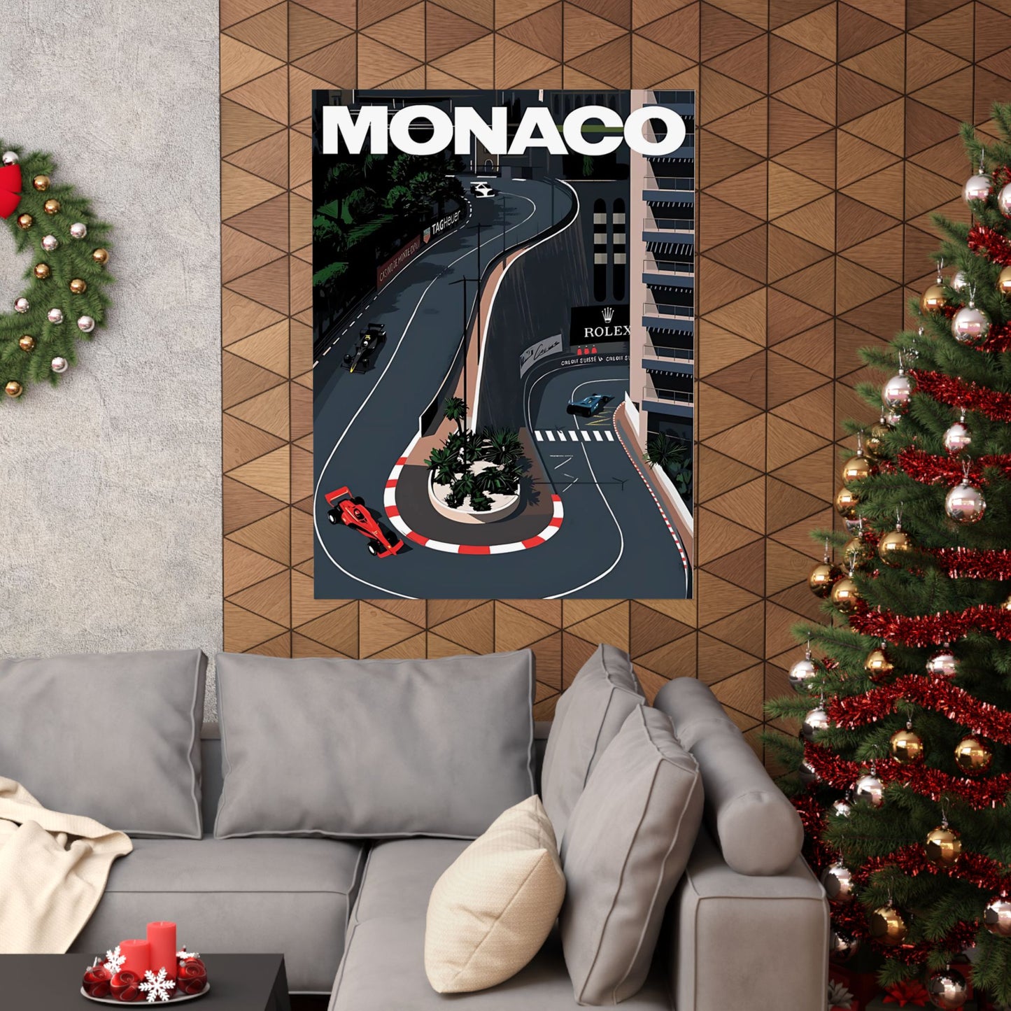 Monaco F1 Poster