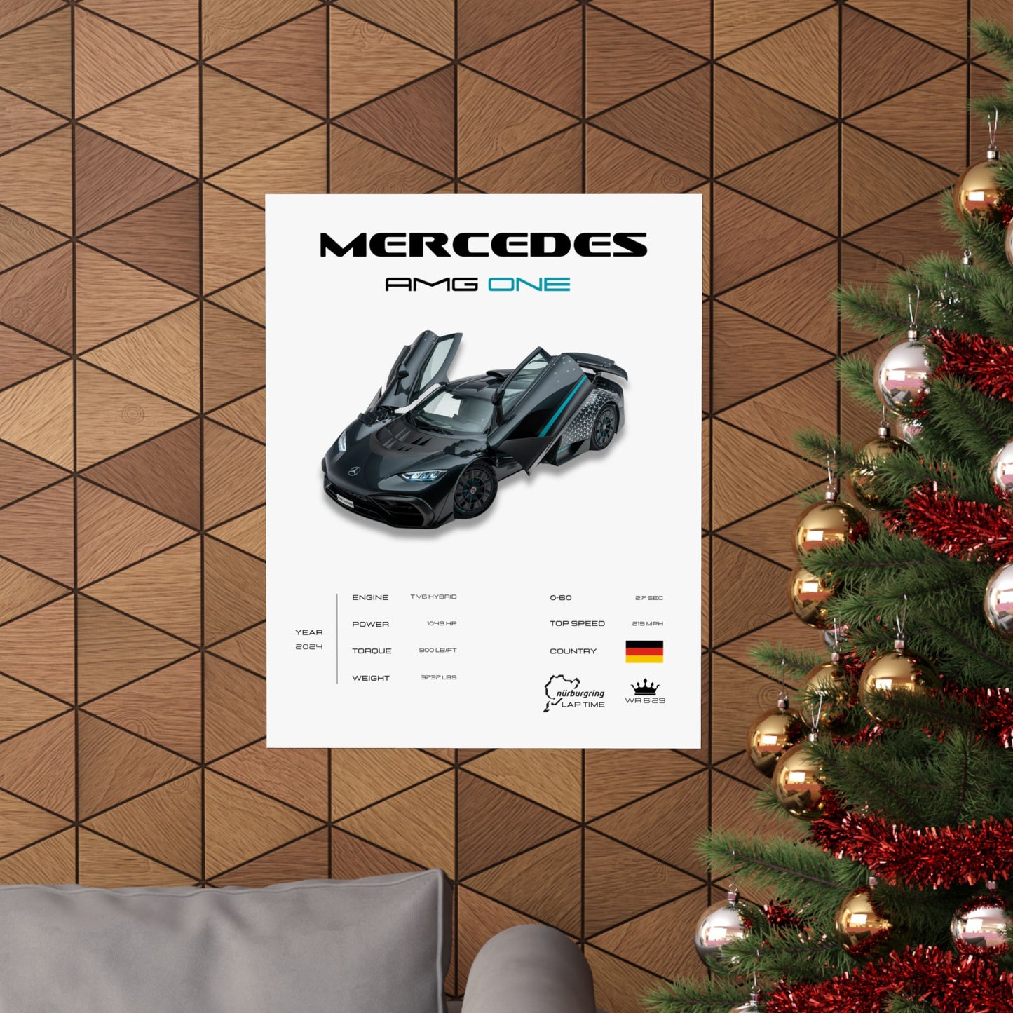 Mercedes AMG ONE Poster
