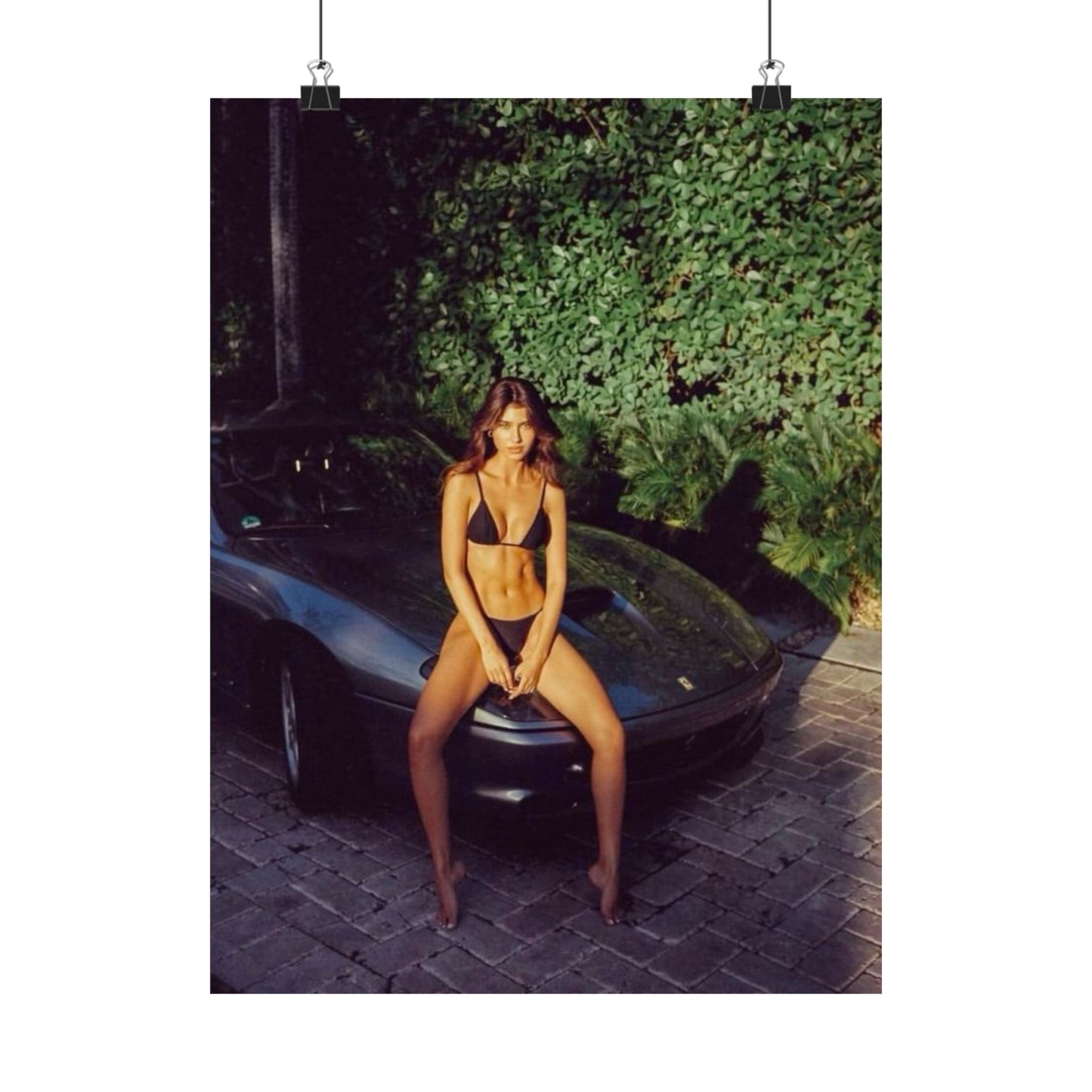 Ferrari Chick Poster