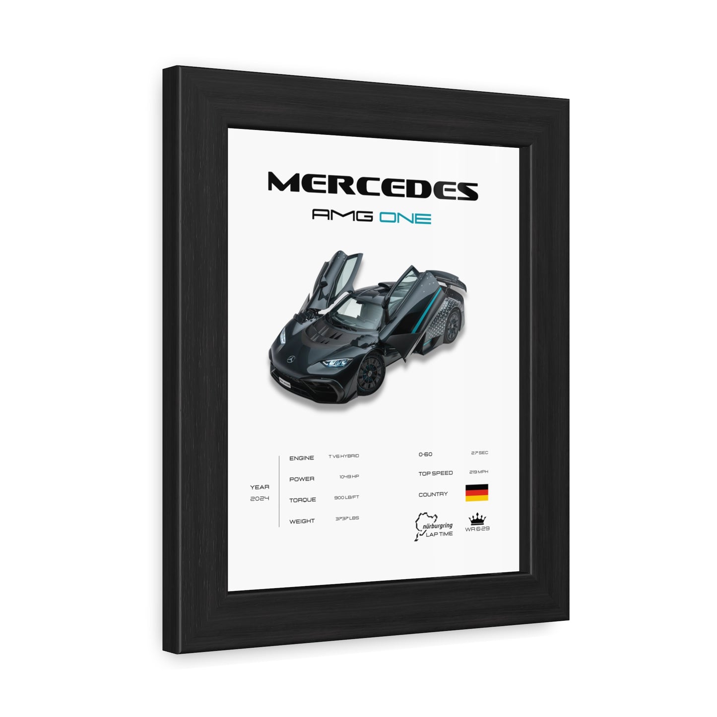 Mercedes AMG ONE Framed Poster