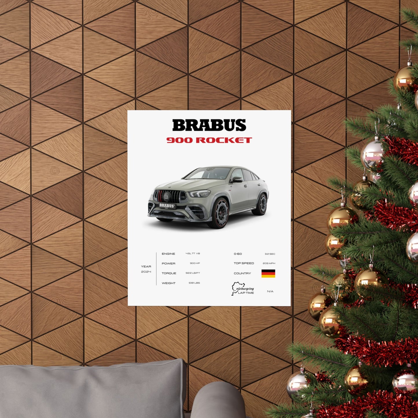 Brabus 900 Rocket Poster