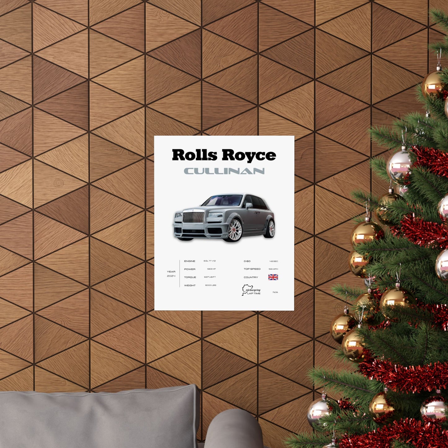 Rolls Royce Cullinan Poster