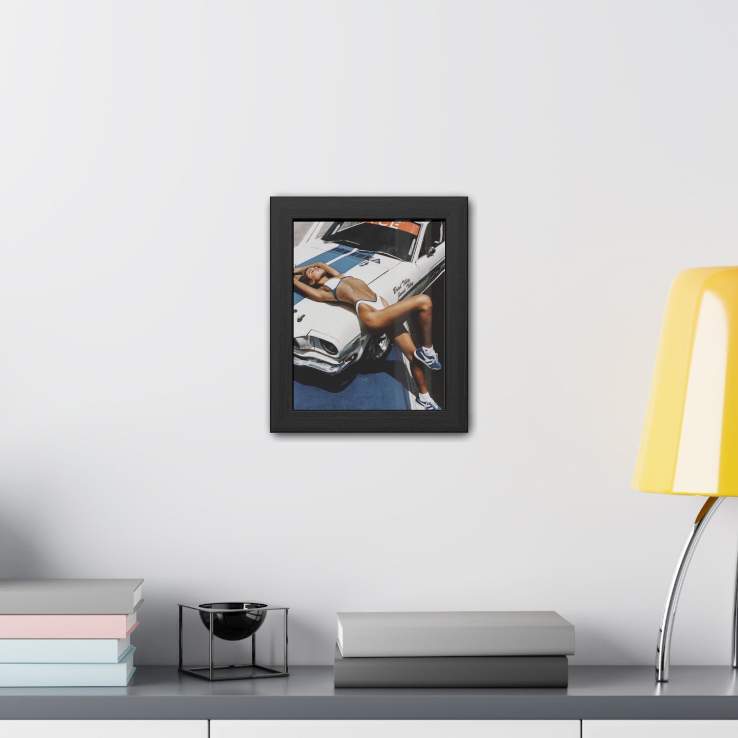 Vintage Mustang Framed Poster