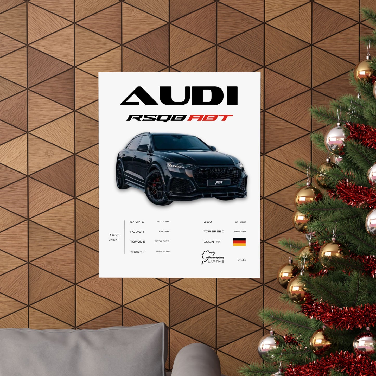 Audi RSQ8 Poster