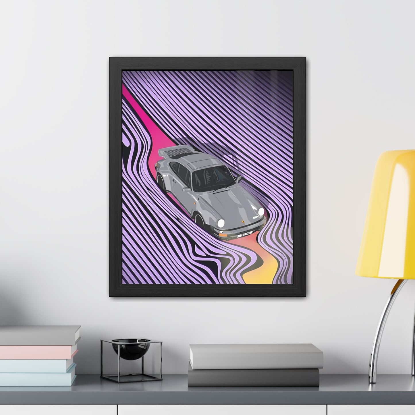 Tame Porsche 911 Framed Poster