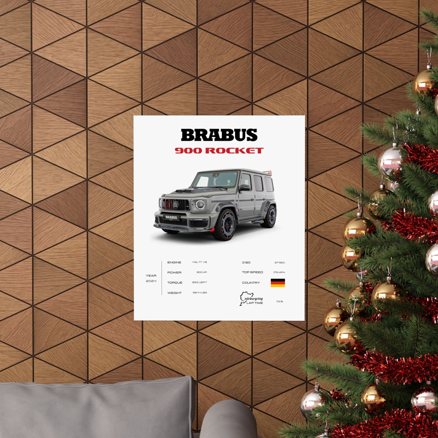 Brabus 900 Rocket Poster