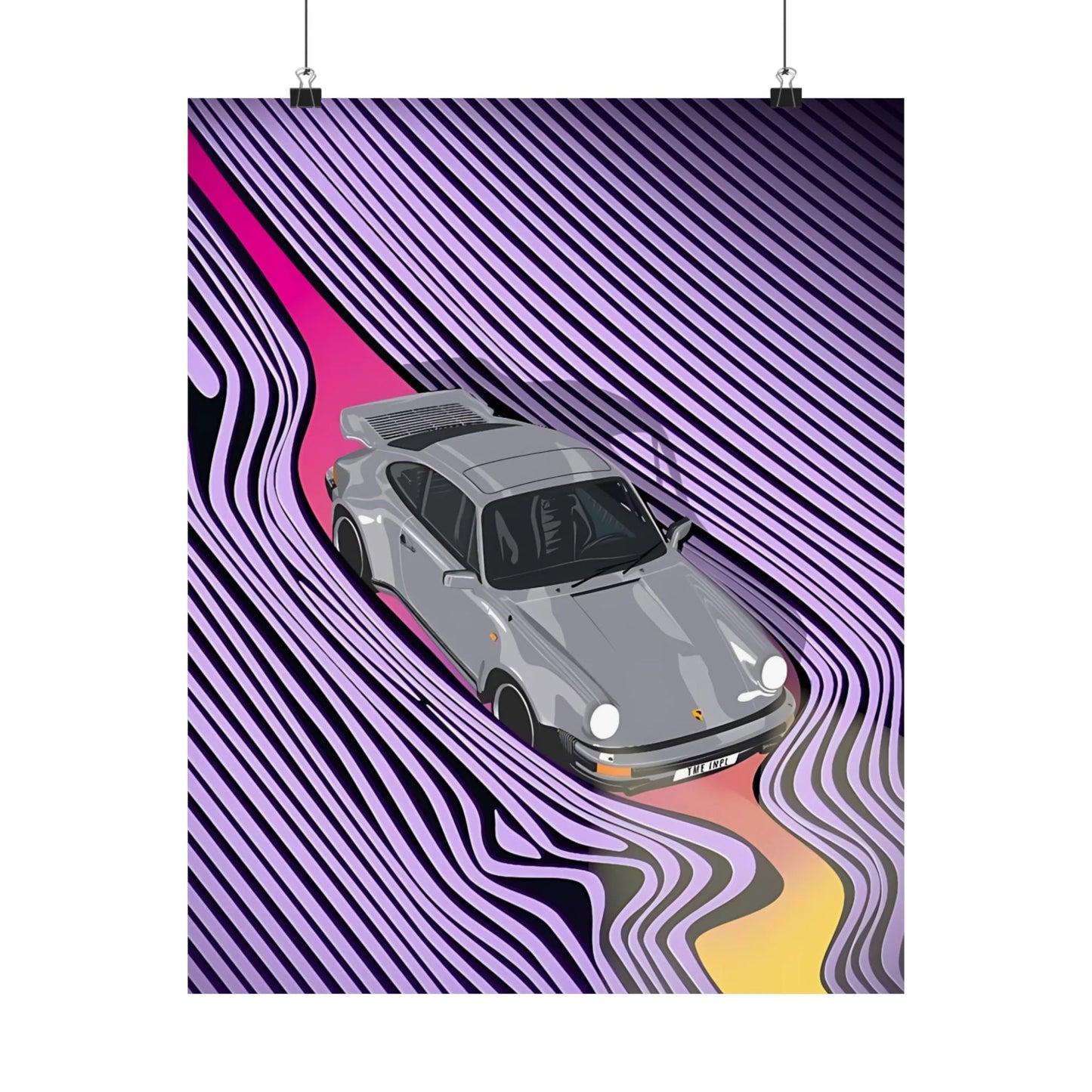 Tame Porsche 911 Poster