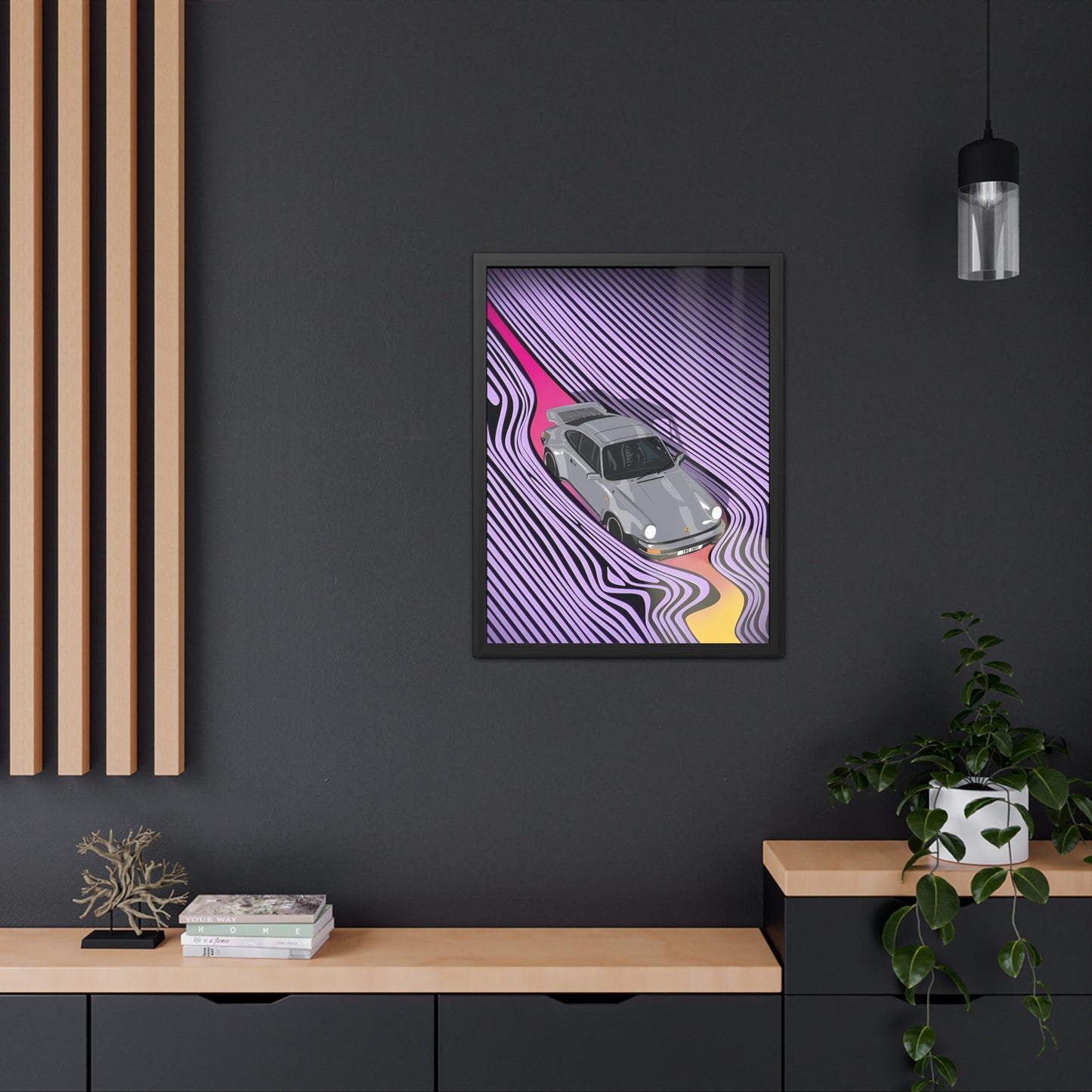 Tame Porsche 911 Framed Poster