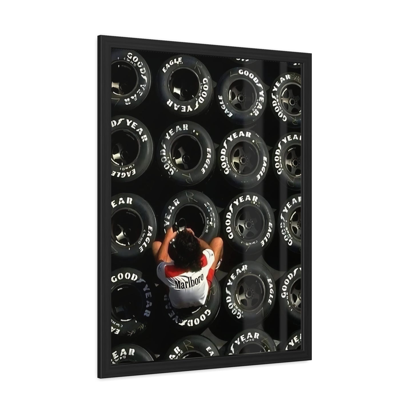 Malboro X Goodyear Framed Poster