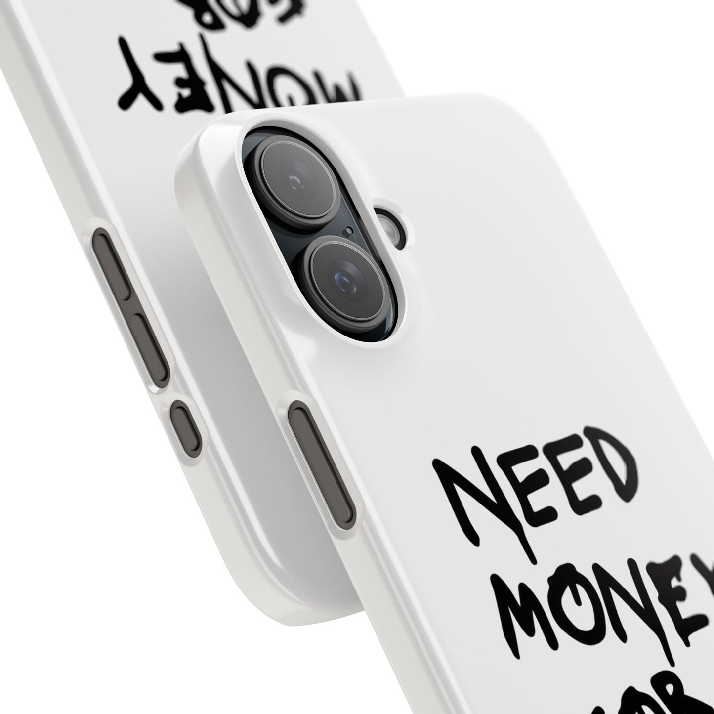 Need Money for Porsche iPhone Case White