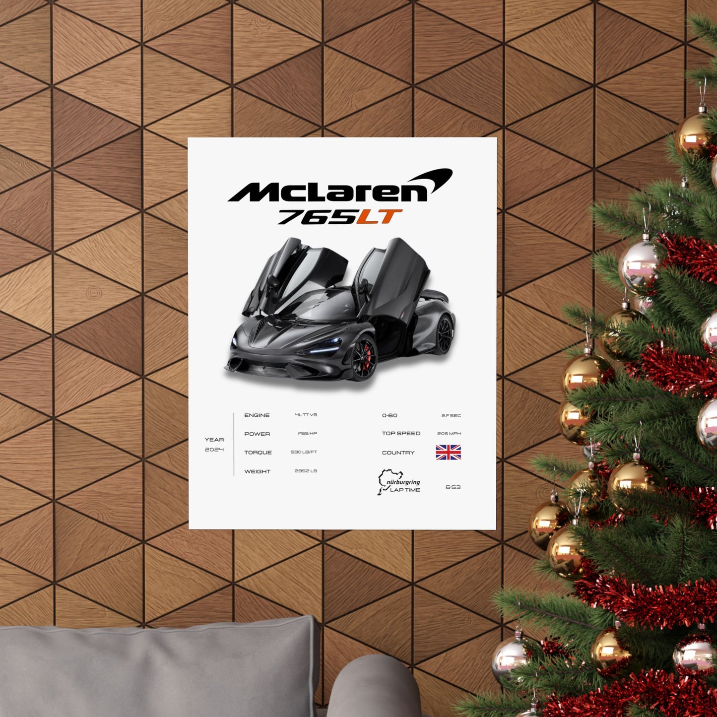 McLaren 765LT Poster