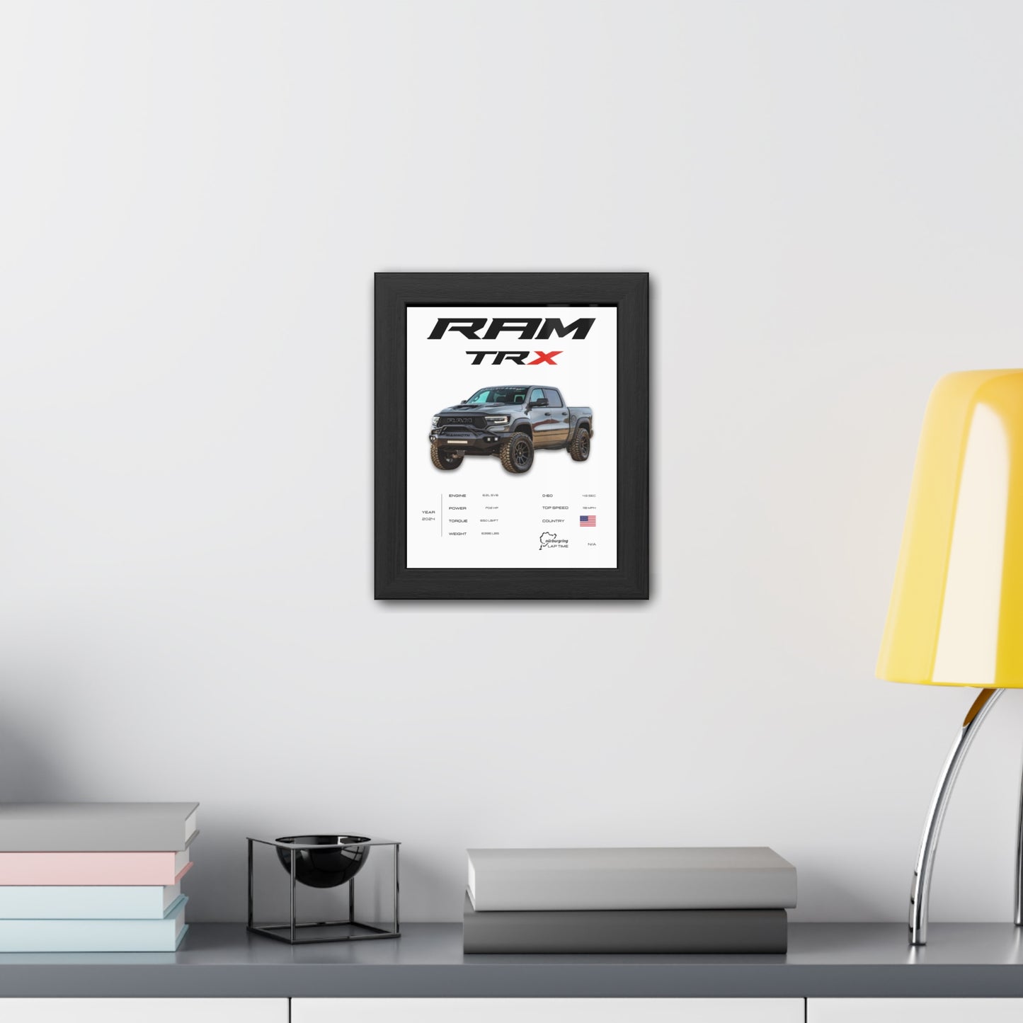 Ram TRX Framed Poster