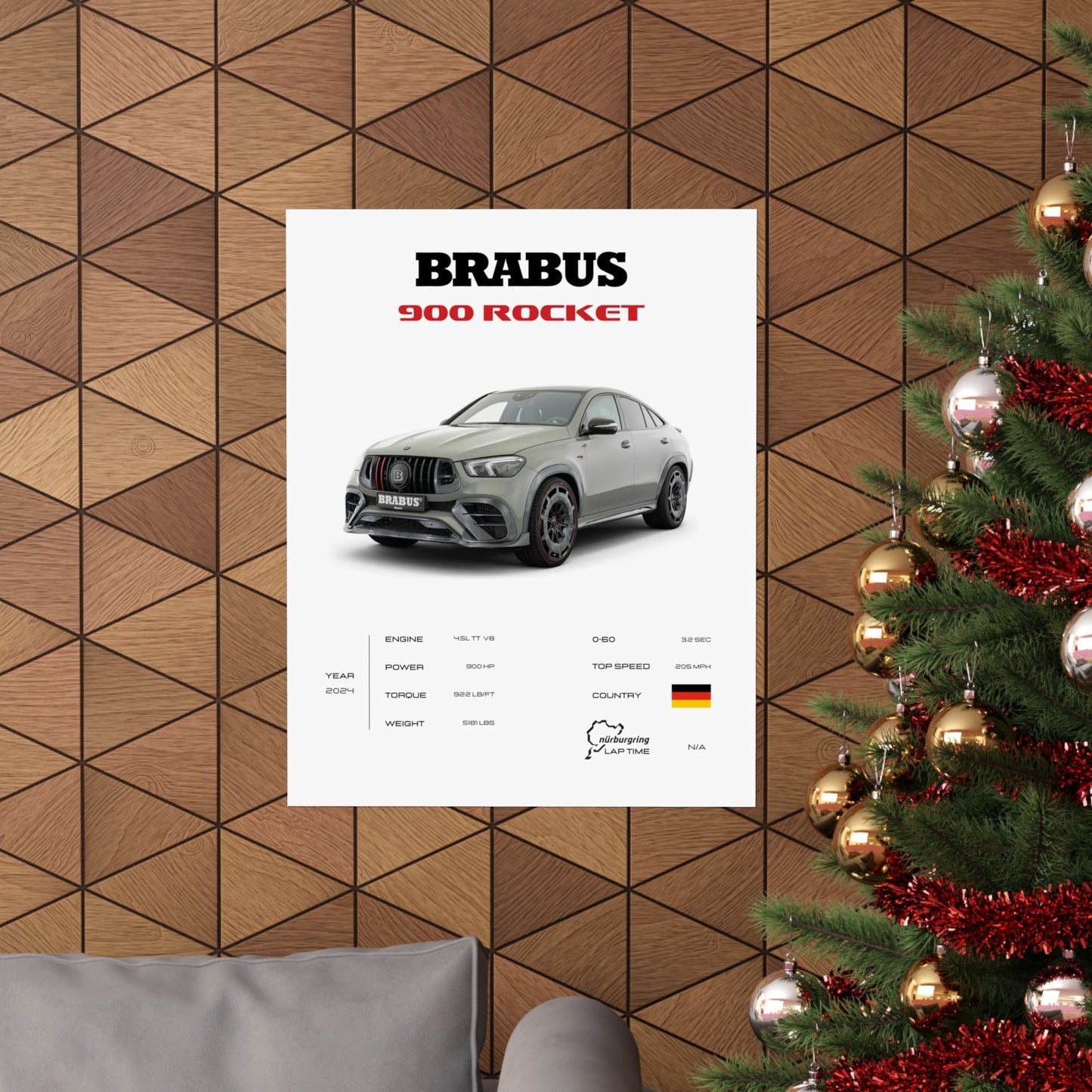 Brabus 900 Rocket Poster