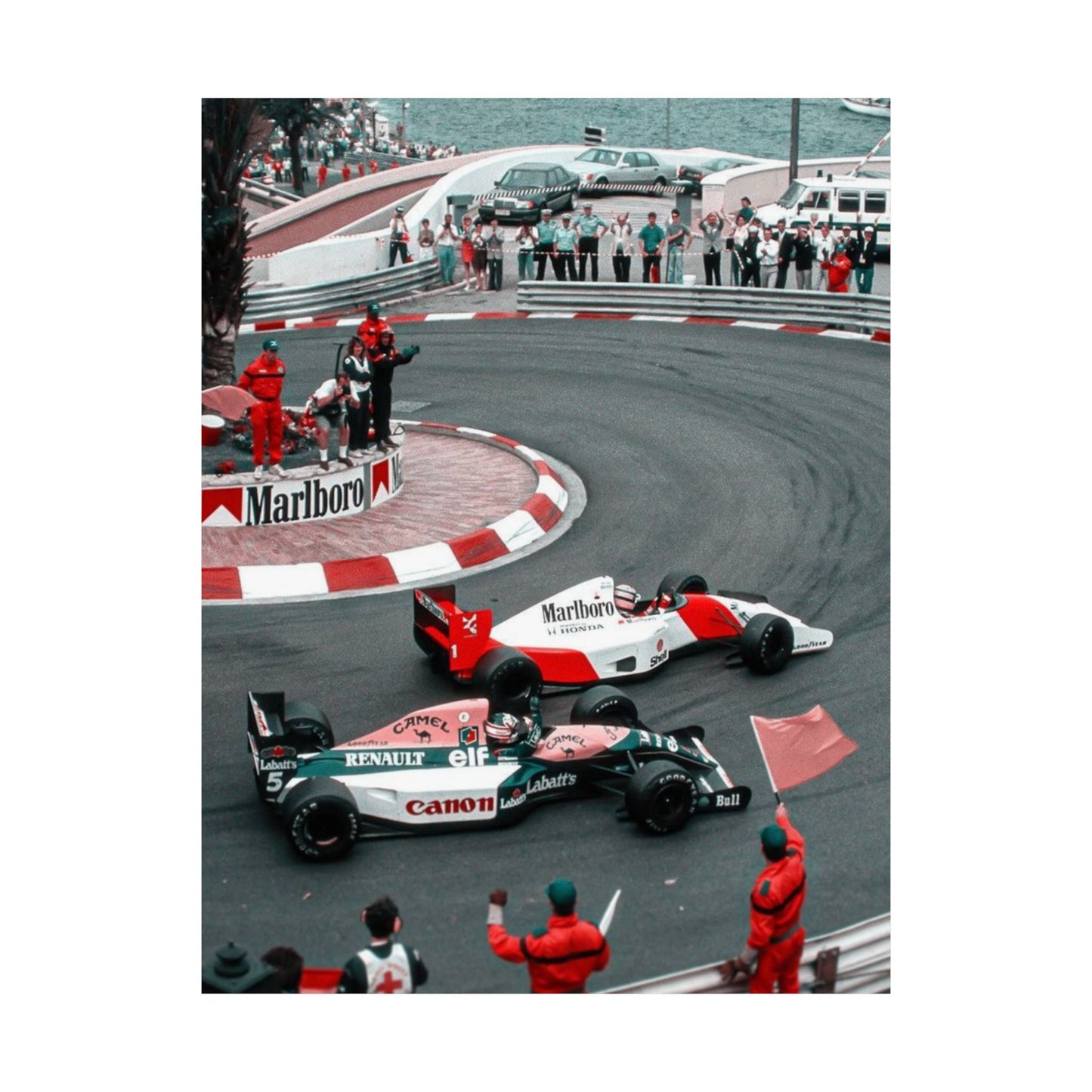 Vintage Monaco F1 Poster
