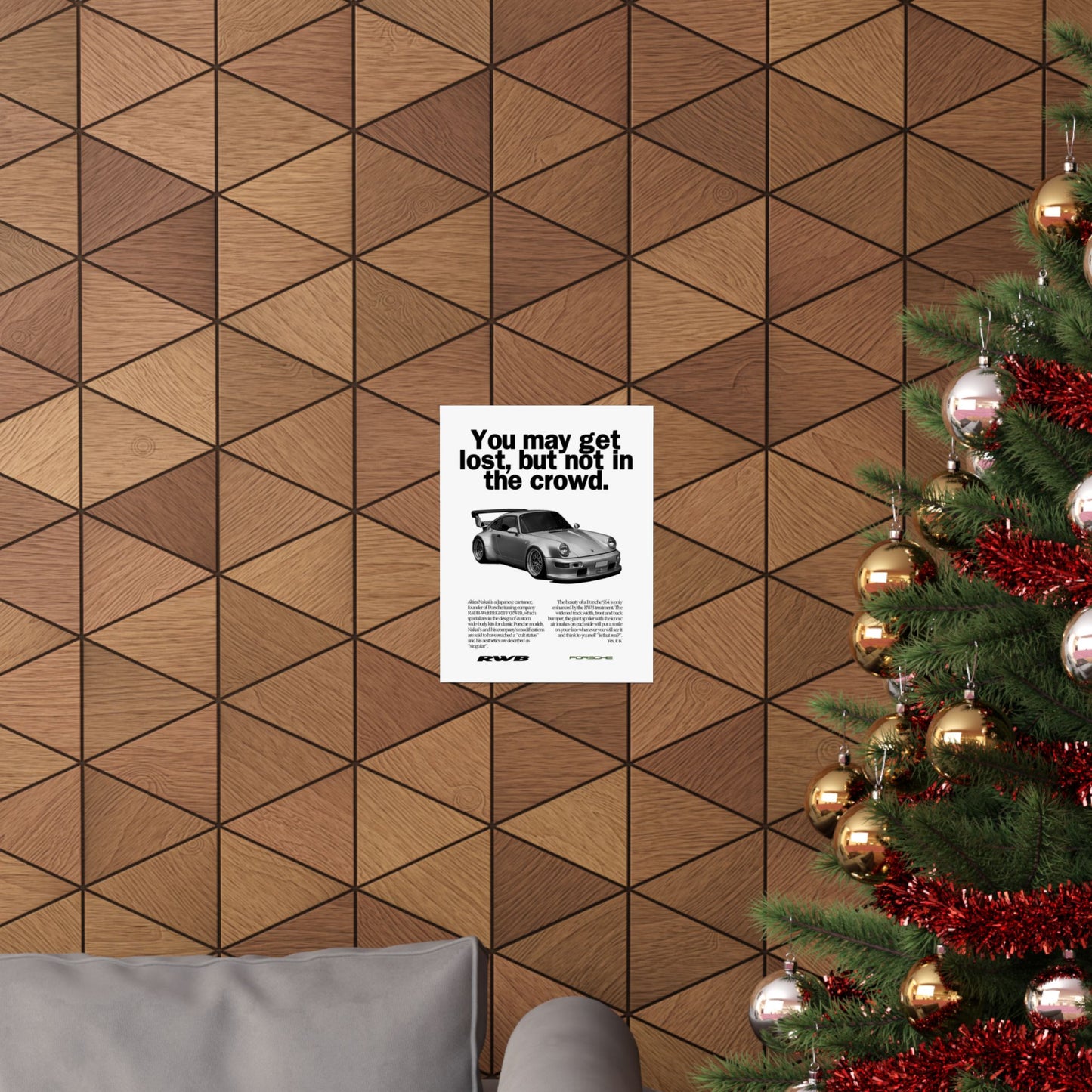 Vintage RWB Poster