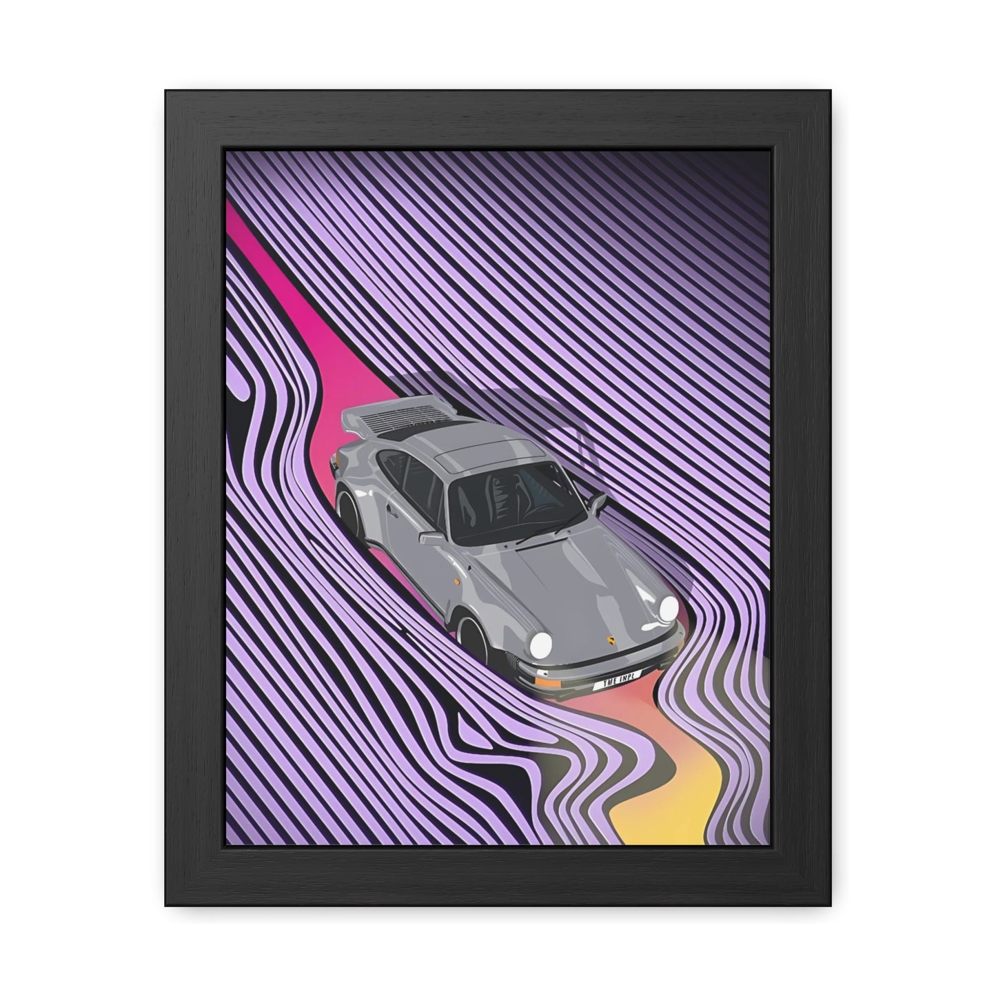 Tame Porsche 911 Framed Poster
