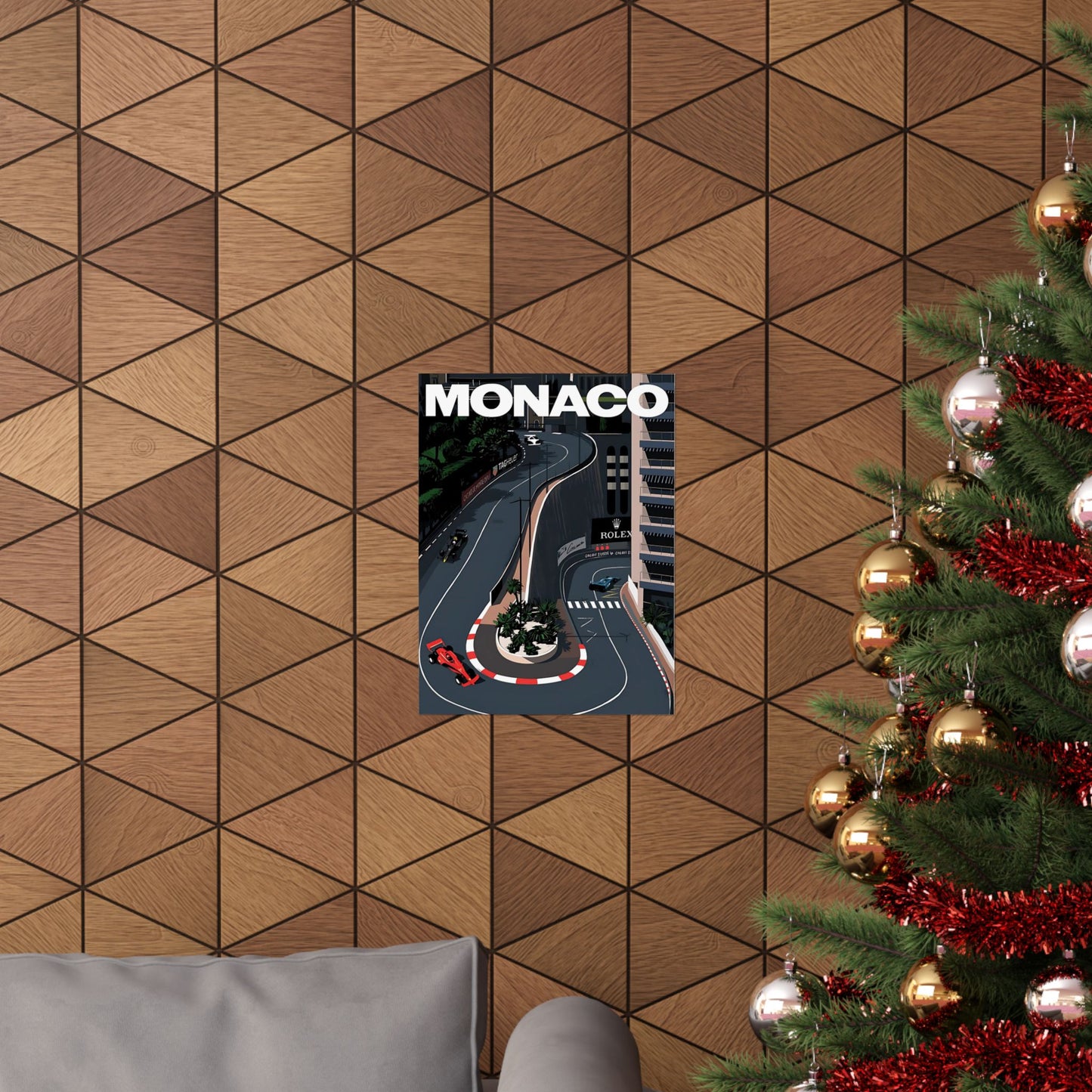 Monaco F1 Poster