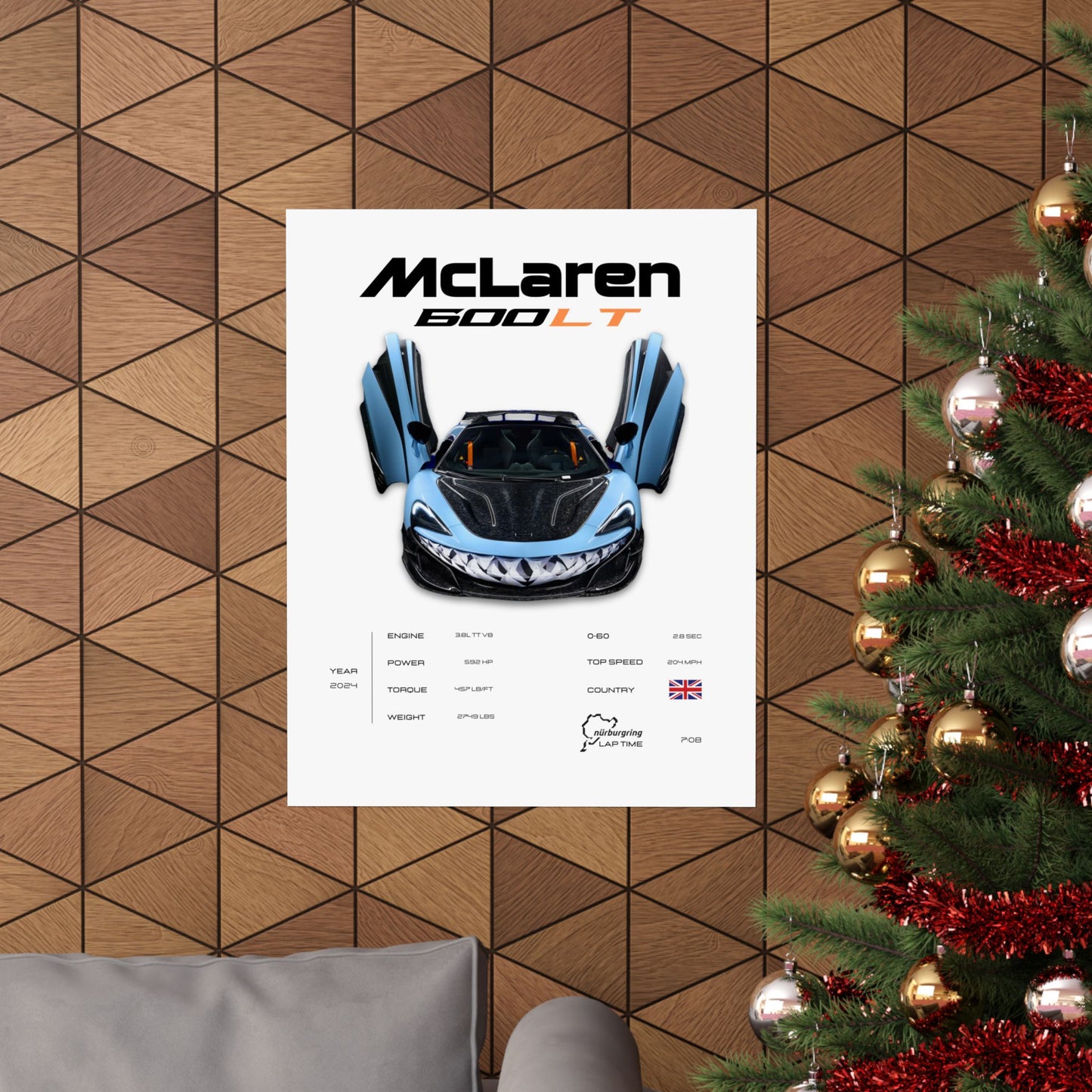 McLaren 600LT Poster