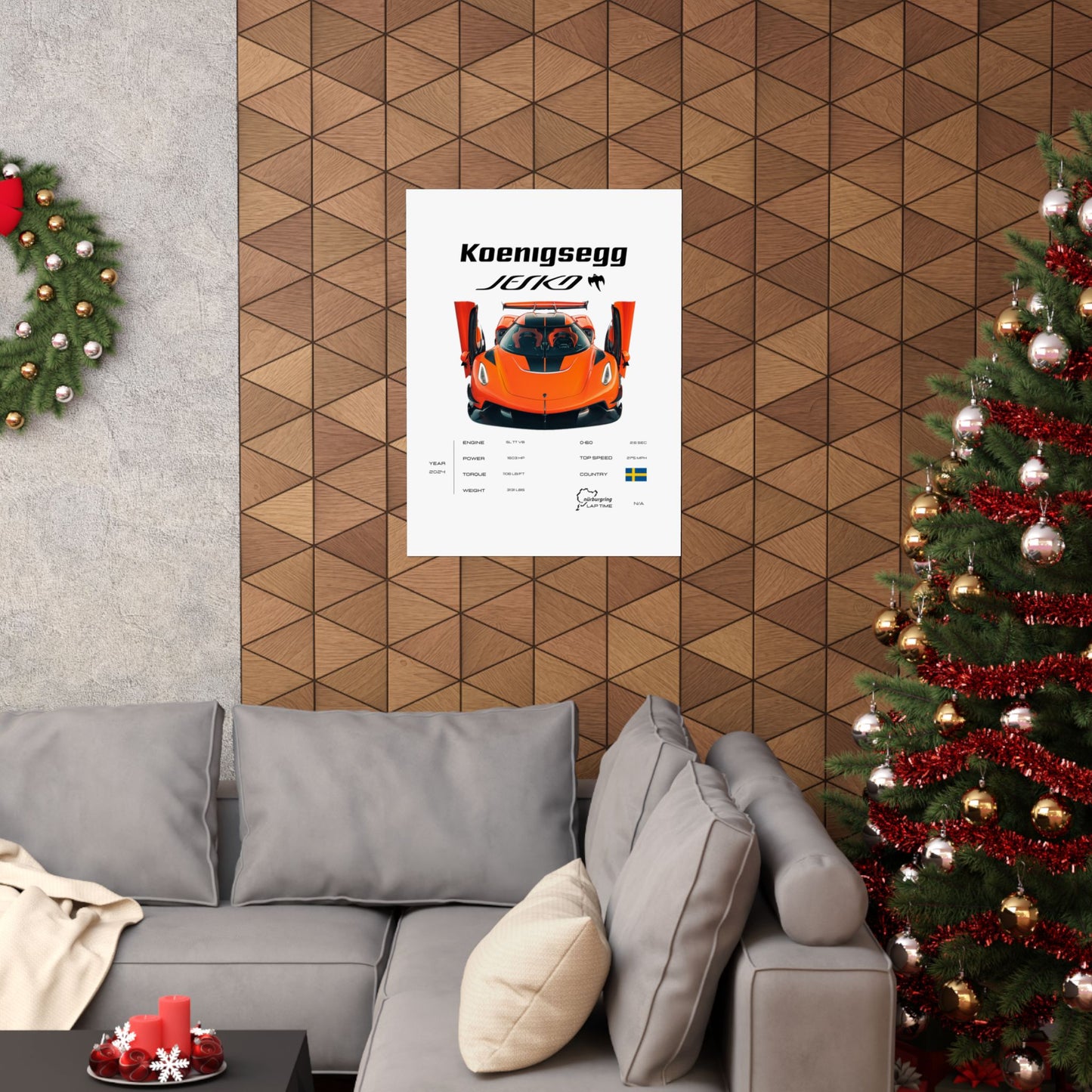 Koenigsegg Jesko Poster