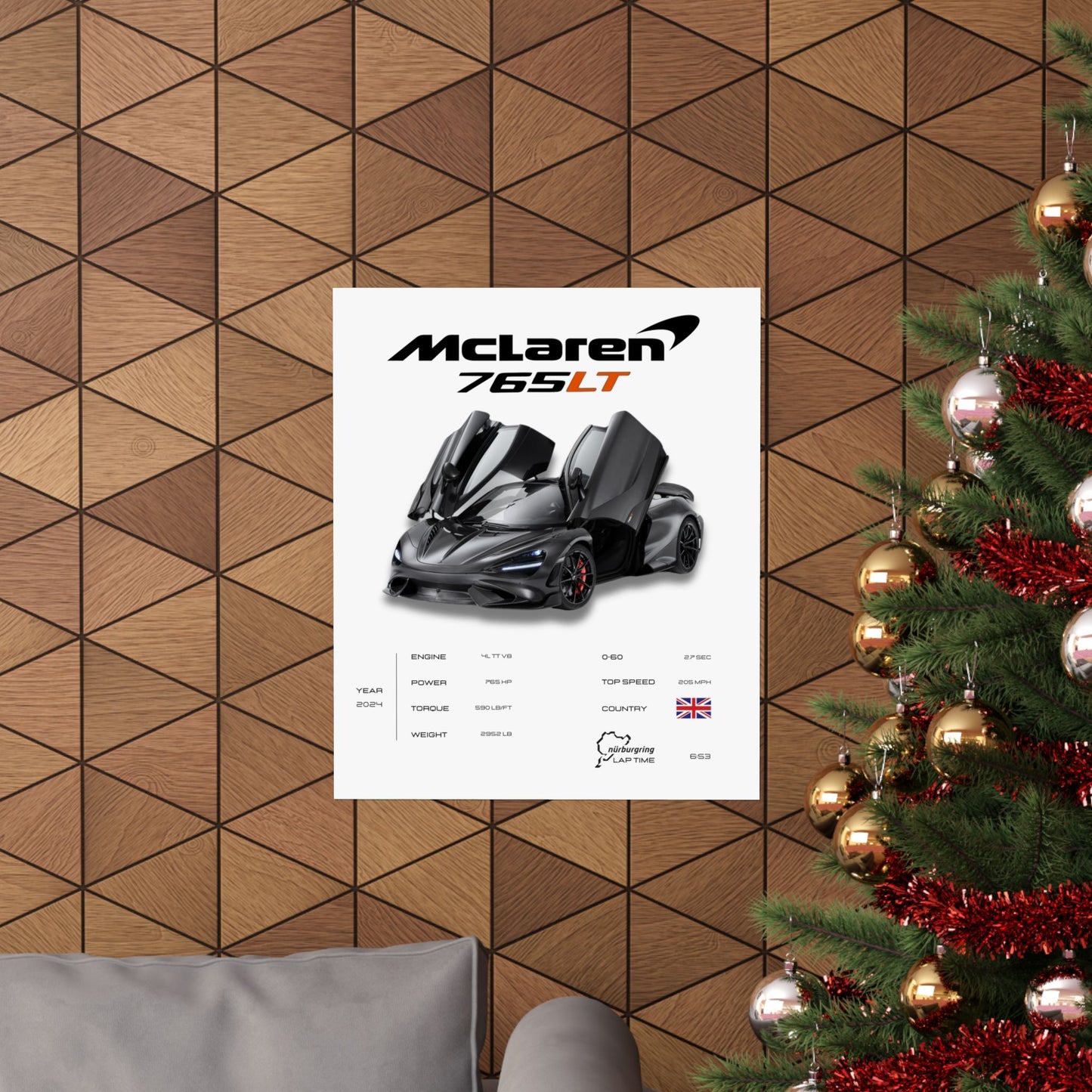 McLaren 765LT Poster