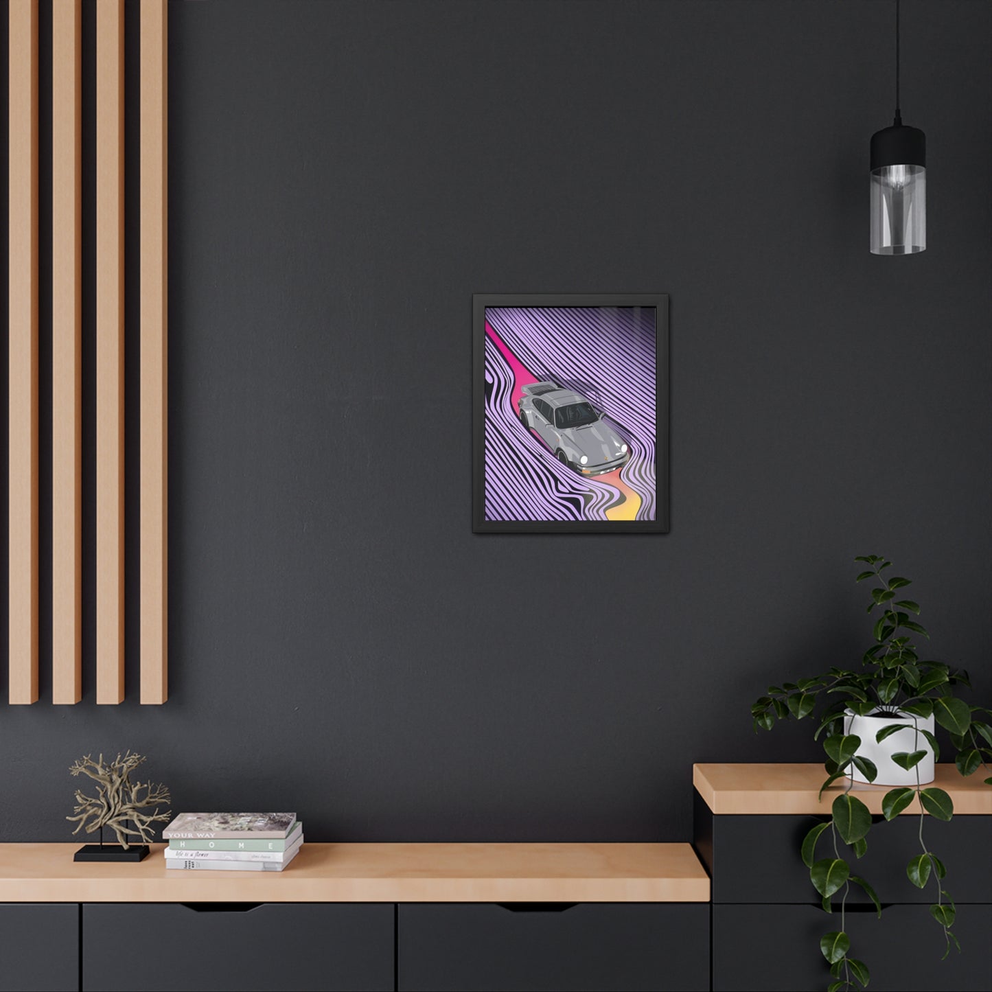 Tame Porsche 911 Framed Poster