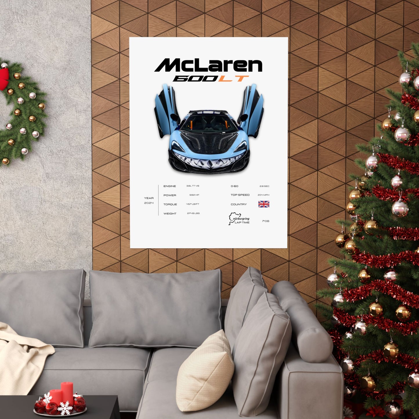 McLaren 600LT Poster