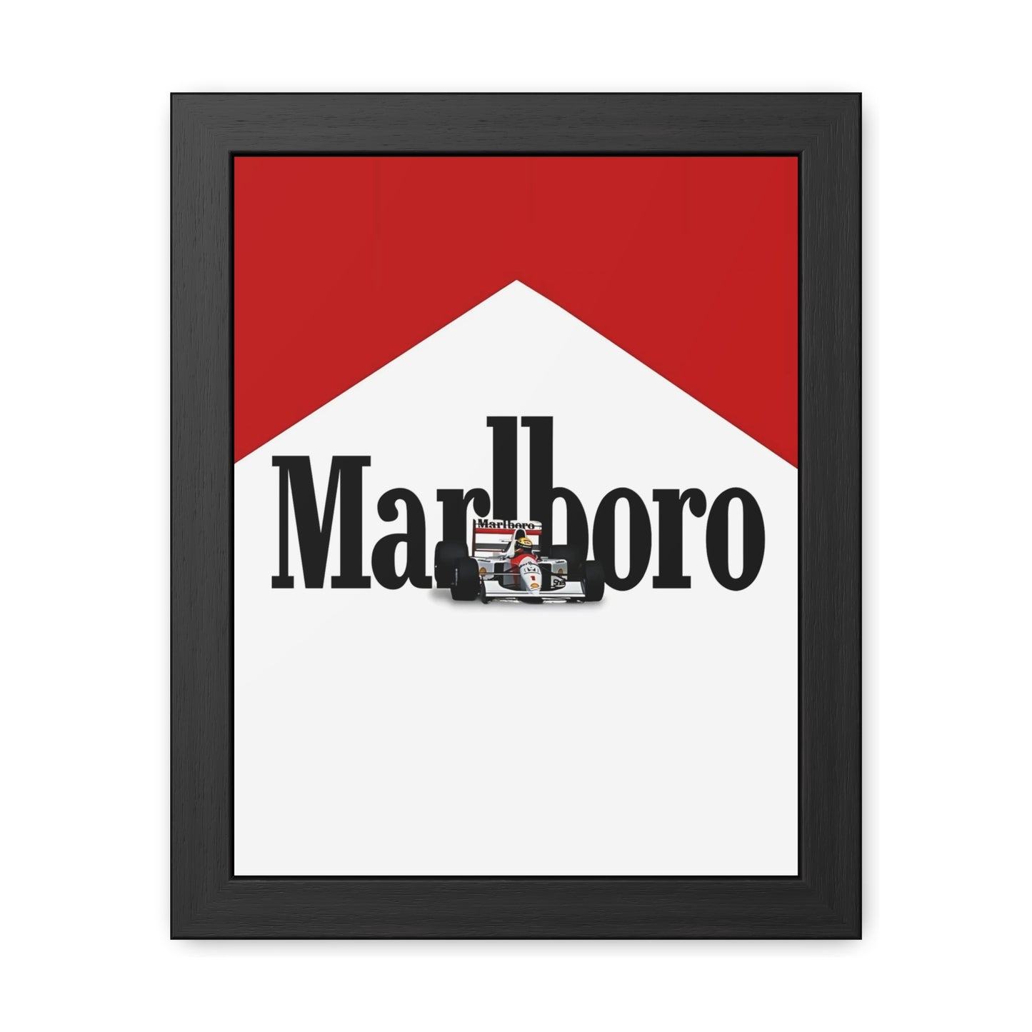 Malboro Pack F1 Framed Poster