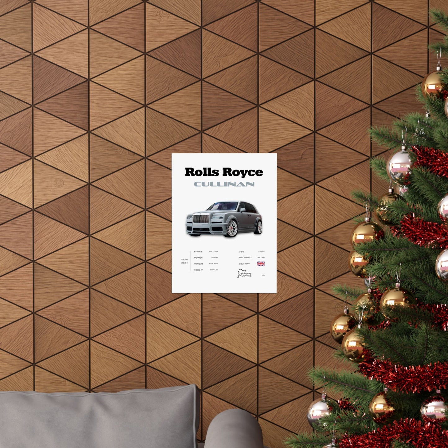 Rolls Royce Cullinan Poster