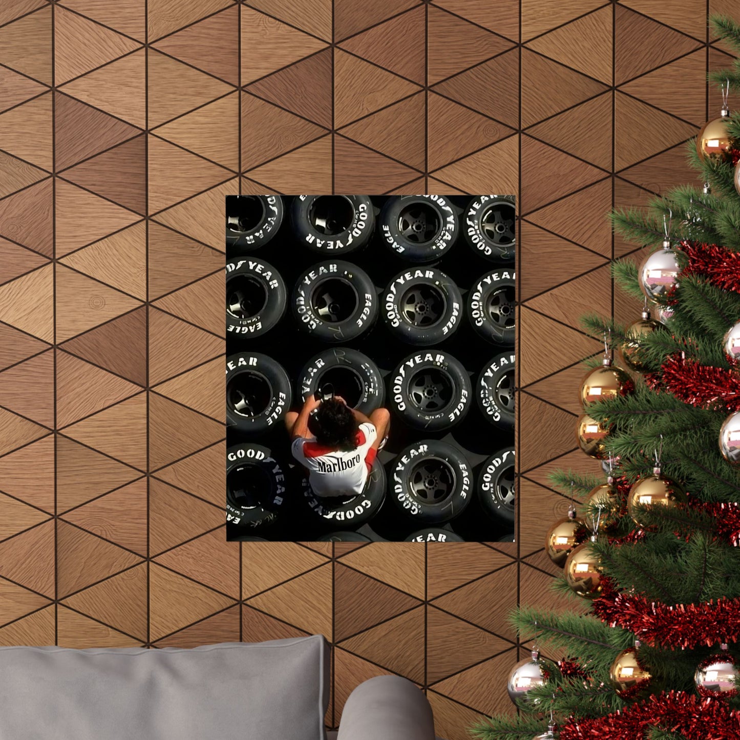 Malboro X Goodyear Poster