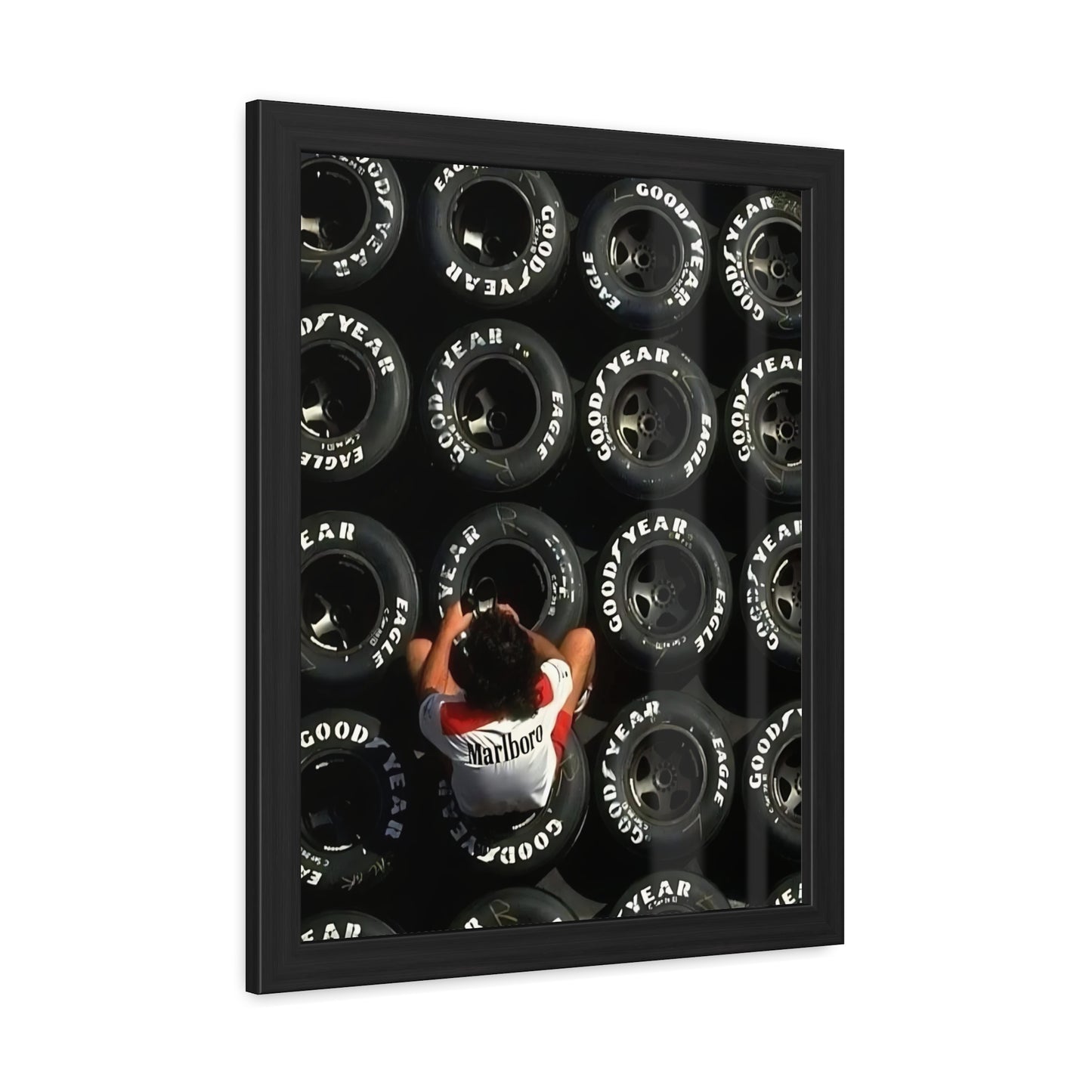 Malboro X Goodyear Framed Poster