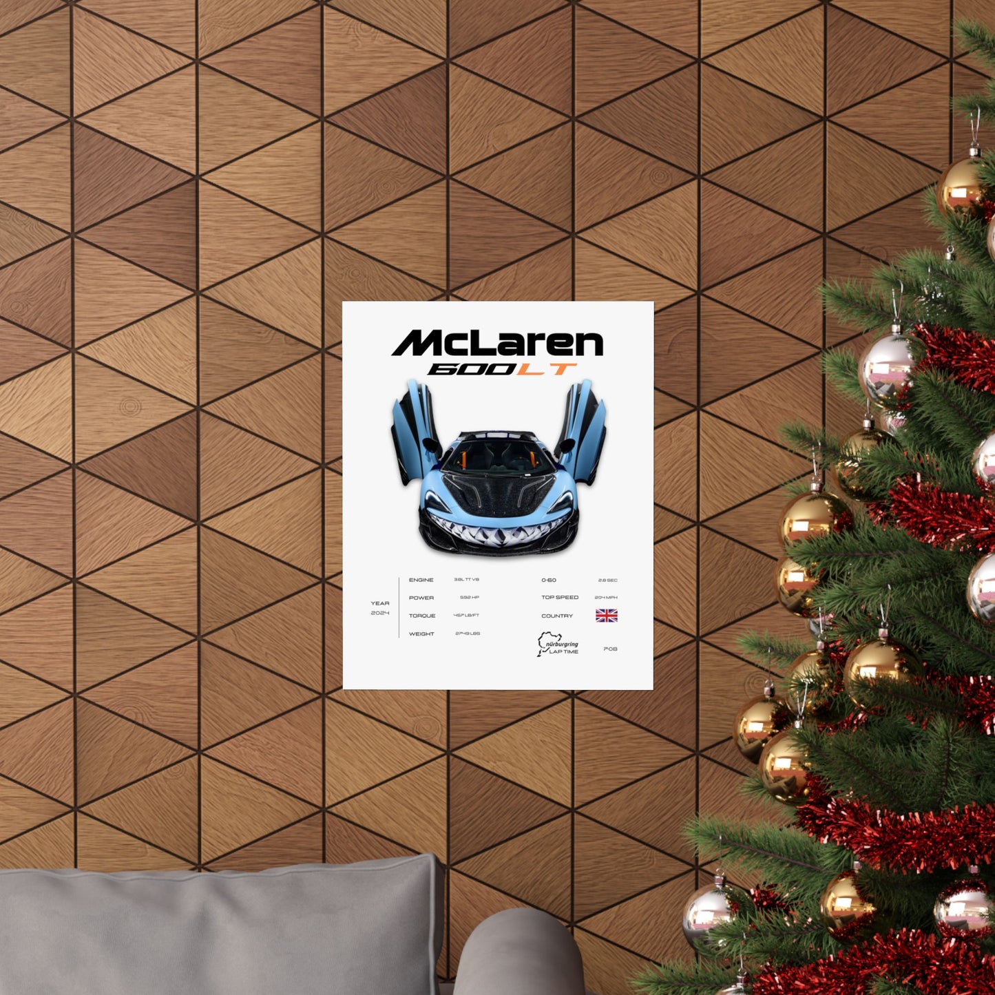 McLaren 600LT Poster