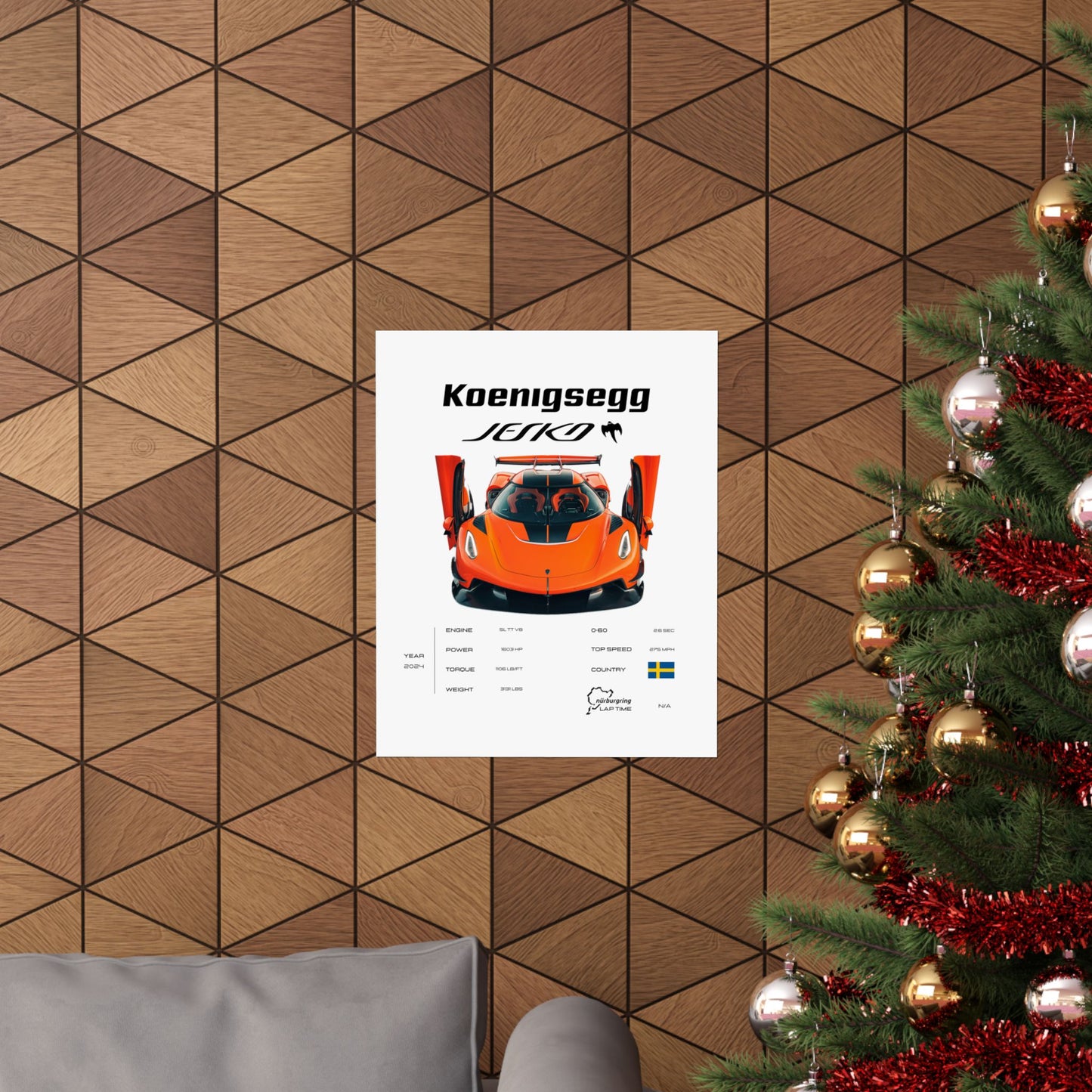 Koenigsegg Jesko Poster