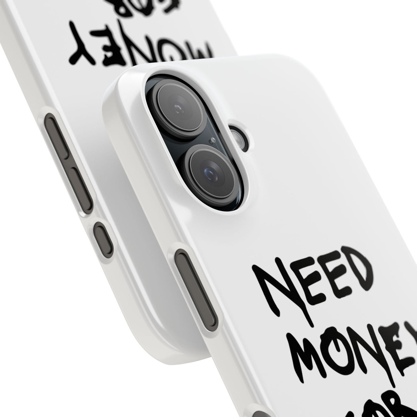 Need Money for Porsche iPhone Case White