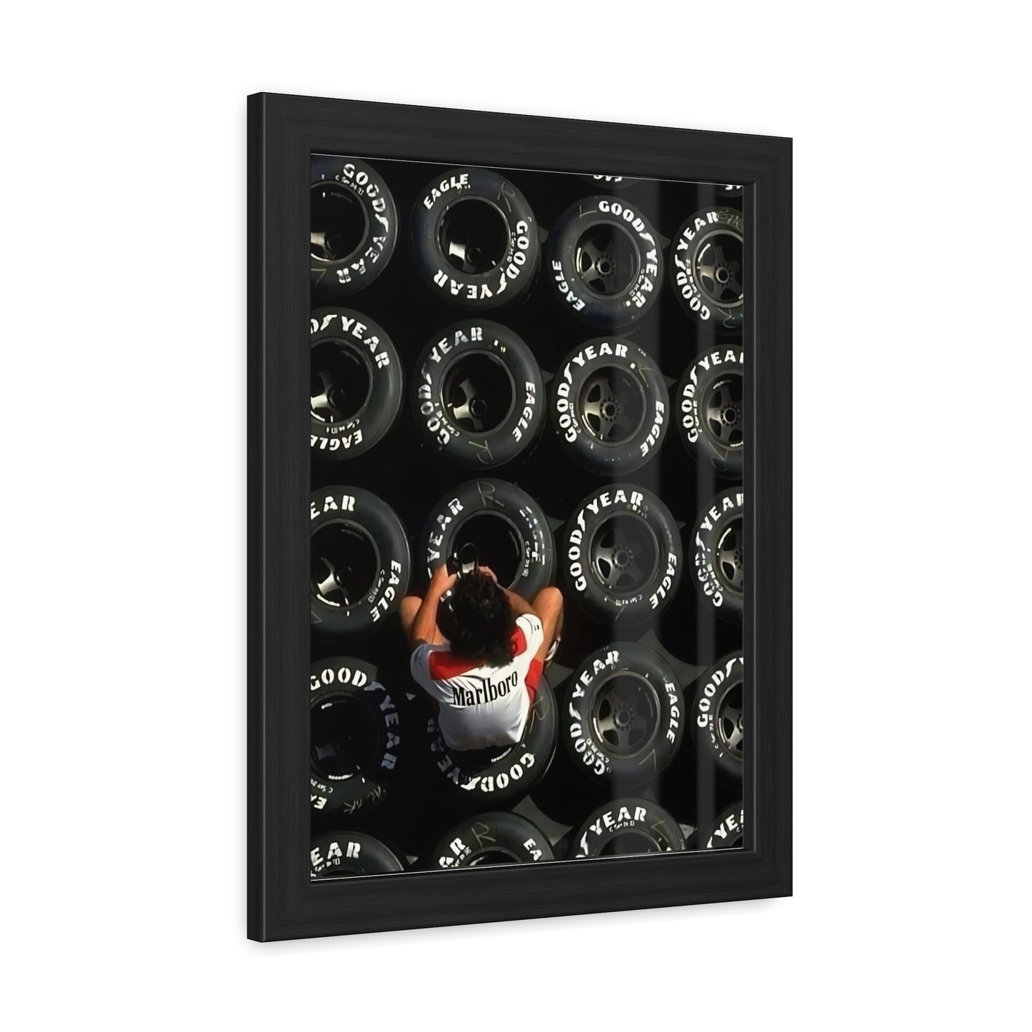 Malboro X Goodyear Framed Poster