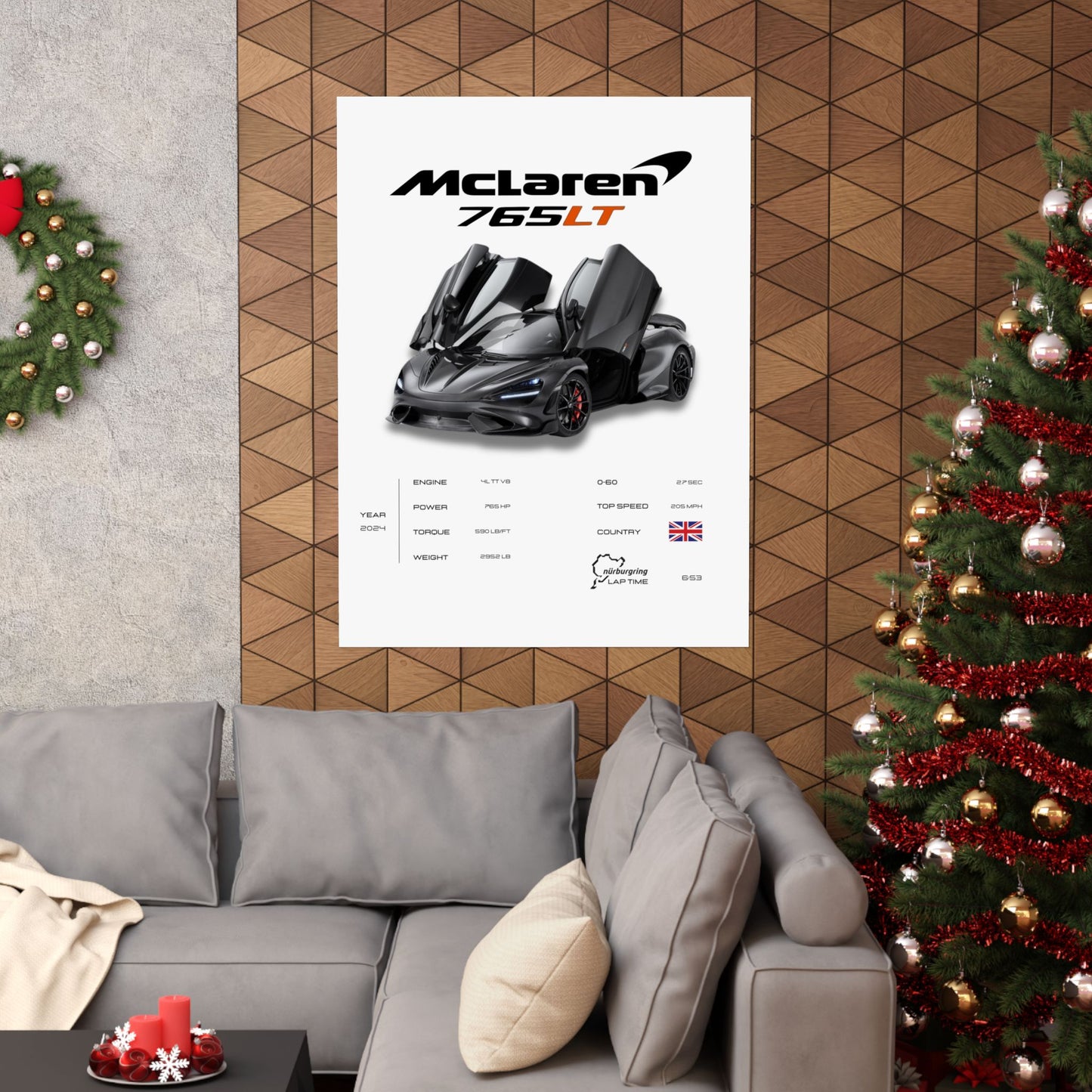 McLaren 765LT Poster