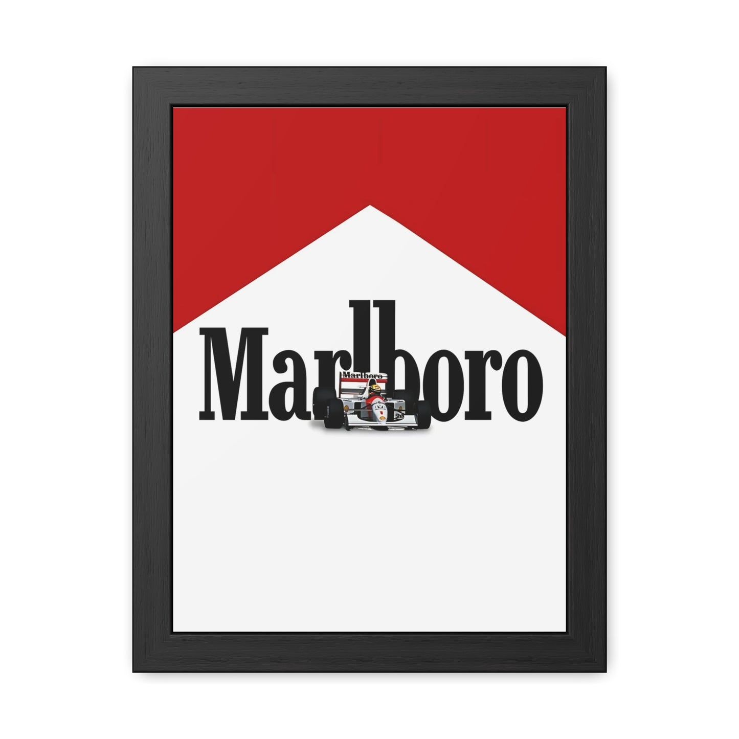 Malboro Pack F1 Framed Poster