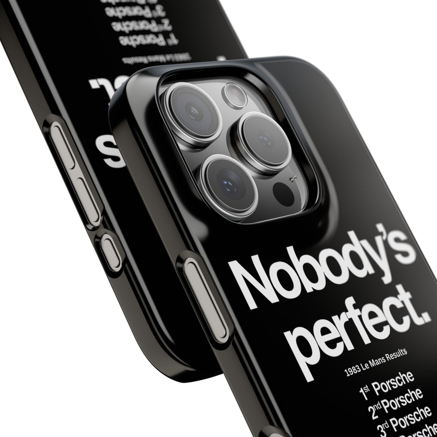 Nobody's Perfect Porsche iPhone Case